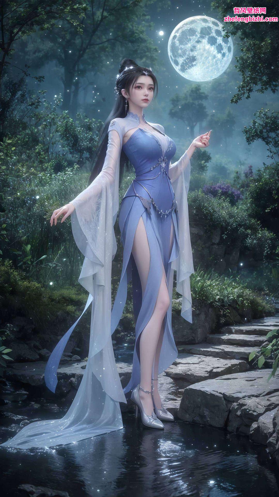 将清新绿意与神秘仙韵巧妙融合为你的手机带来一抹独特的静谧之美