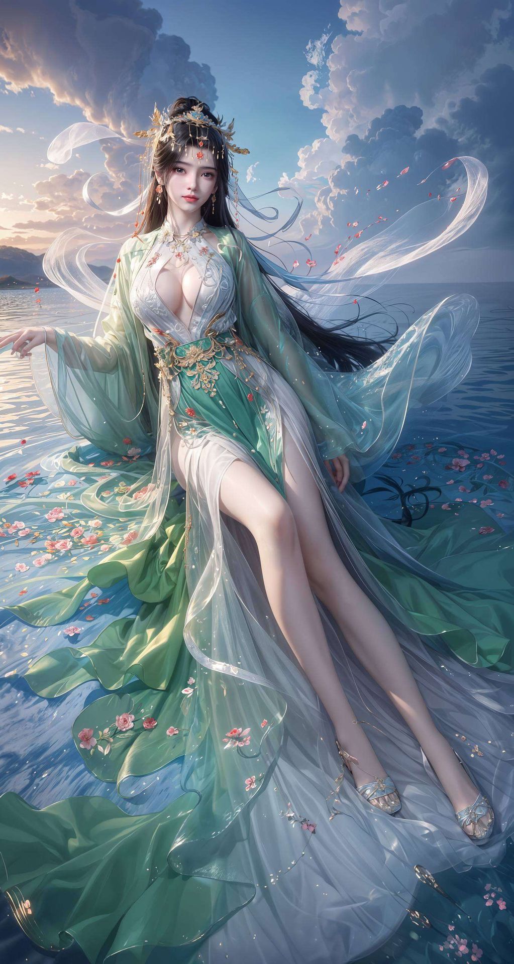 让你的手机瞬间变身为一幅流动的艺术品让人仿佛置身于梦幻般的动漫世界