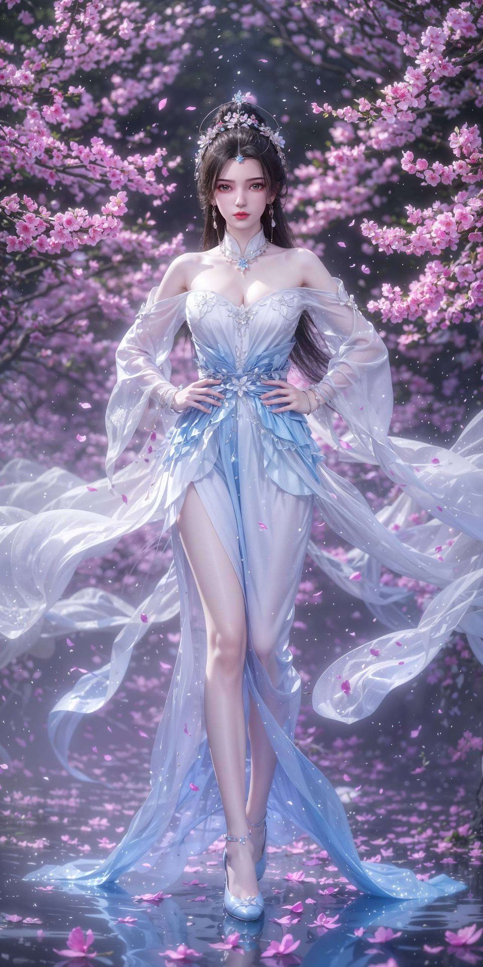 如同置身浪漫的花海之中每当解锁手机