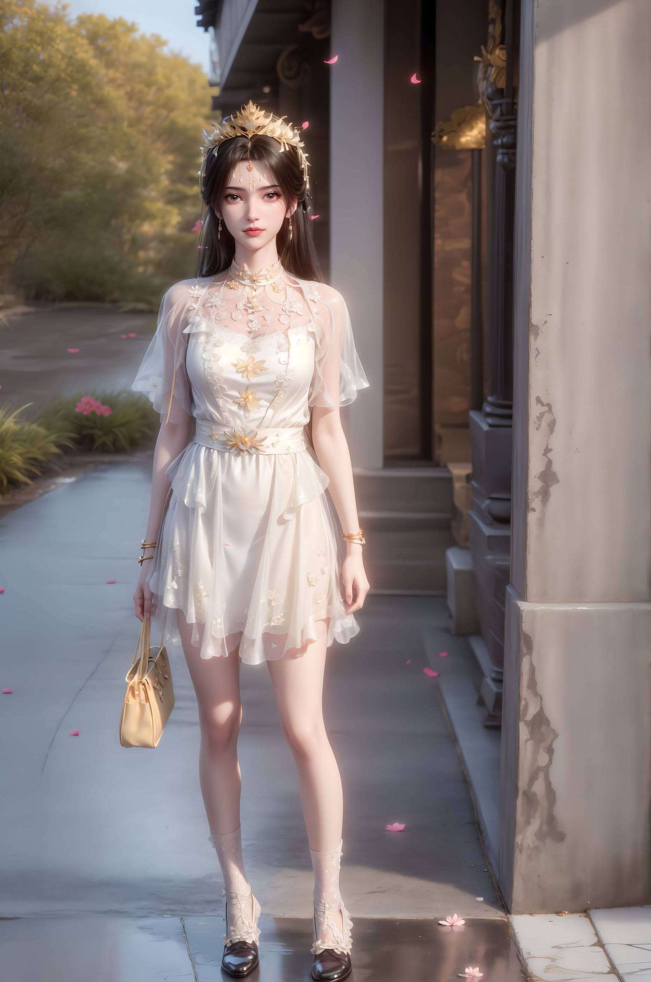 点亮每一个视线的角落李慕婉大屏壁纸上的国漫女主AI