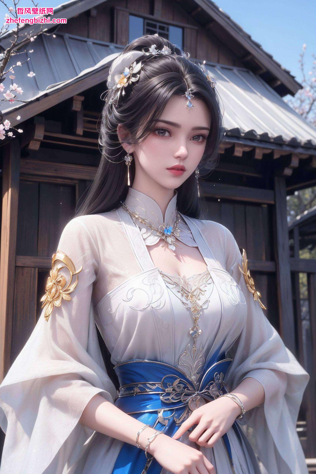 带你领略国漫之美仿佛她就在你的手机屏幕上与你对话