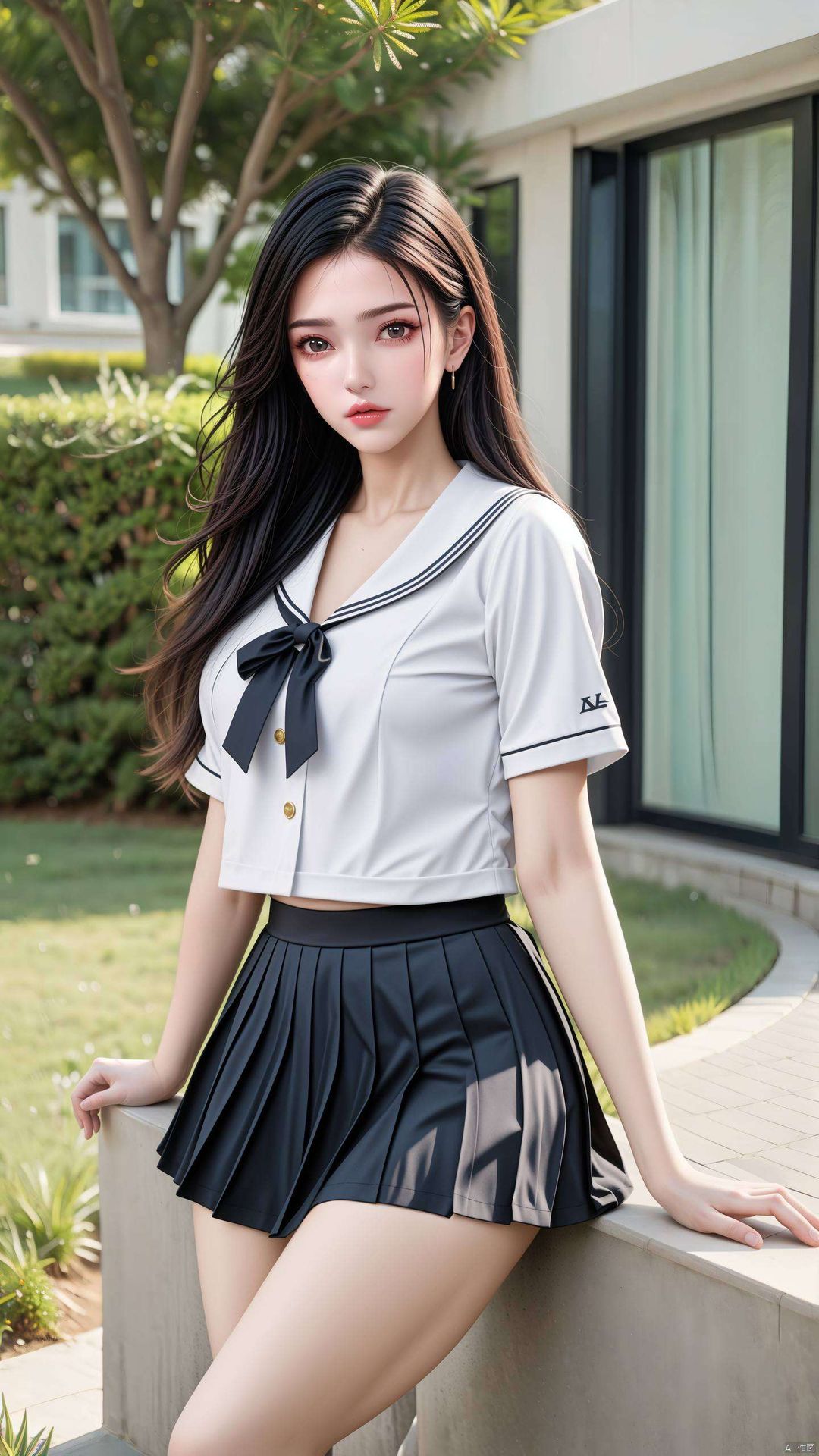 这款AI国漫女生李慕婉完美像素Win10壁纸将国漫女神的灵动之美展现得淋漓尽致