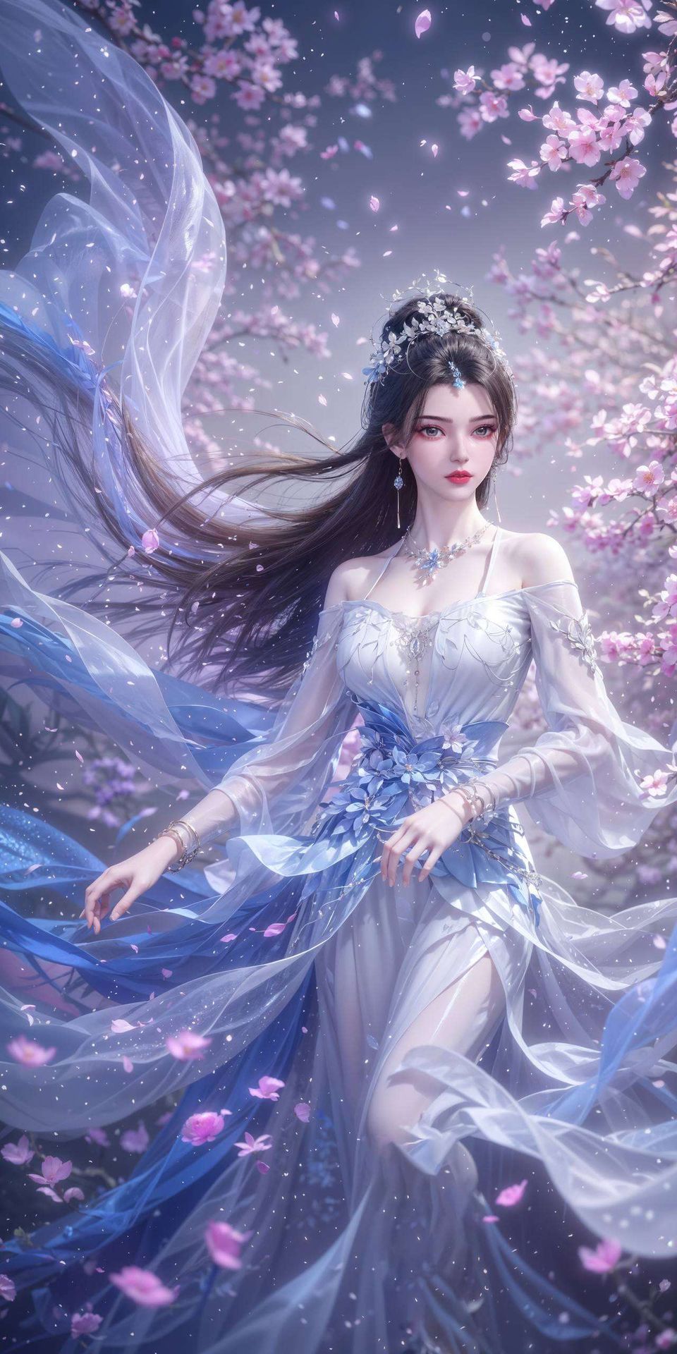 柔和色调最新推出的国漫女神李慕婉娇羞壁纸