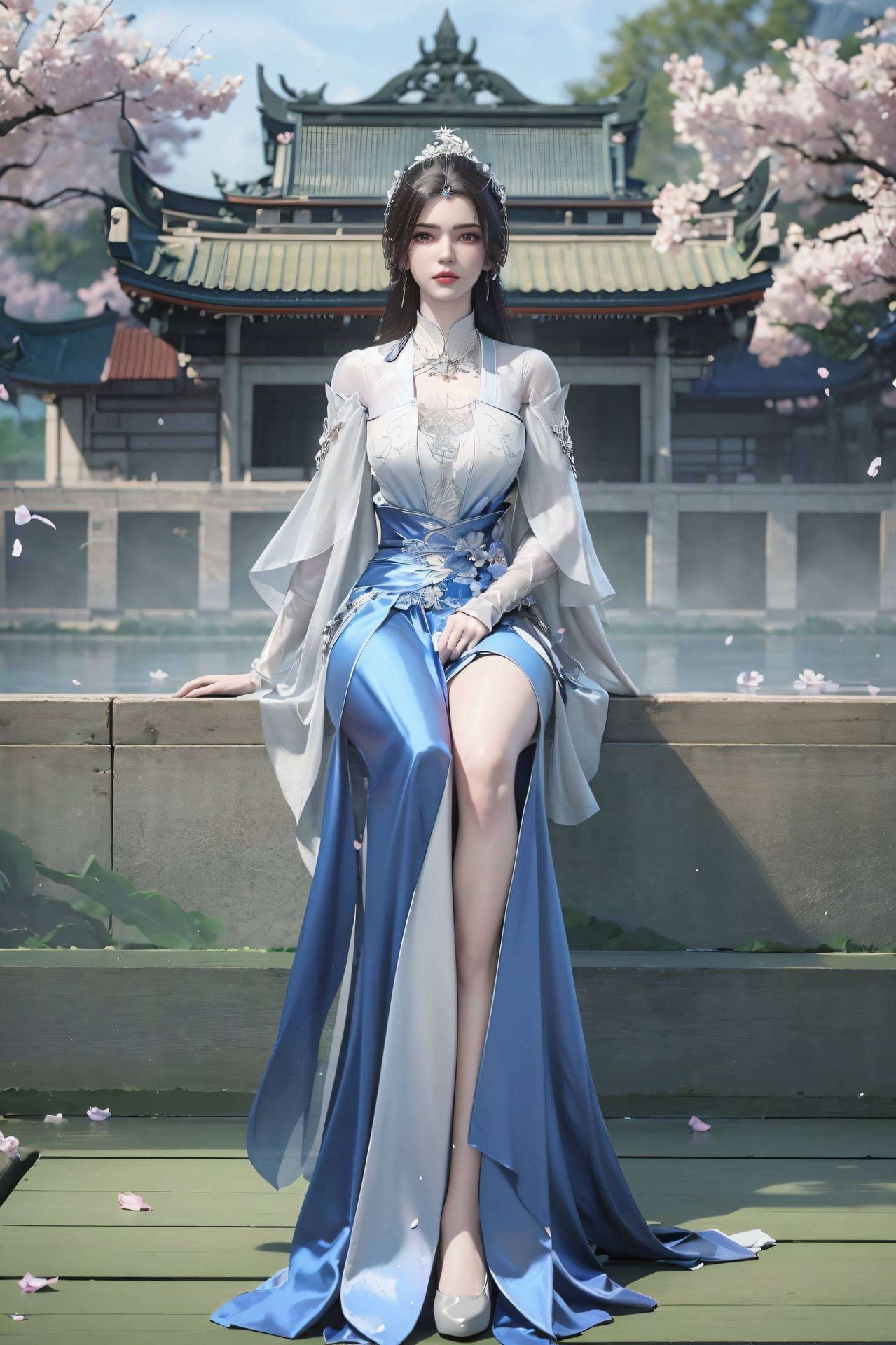 高清画质捕捉了她深邃的眼神与冷酷的气质在这幅赛博朋克风格的1080p壁纸中