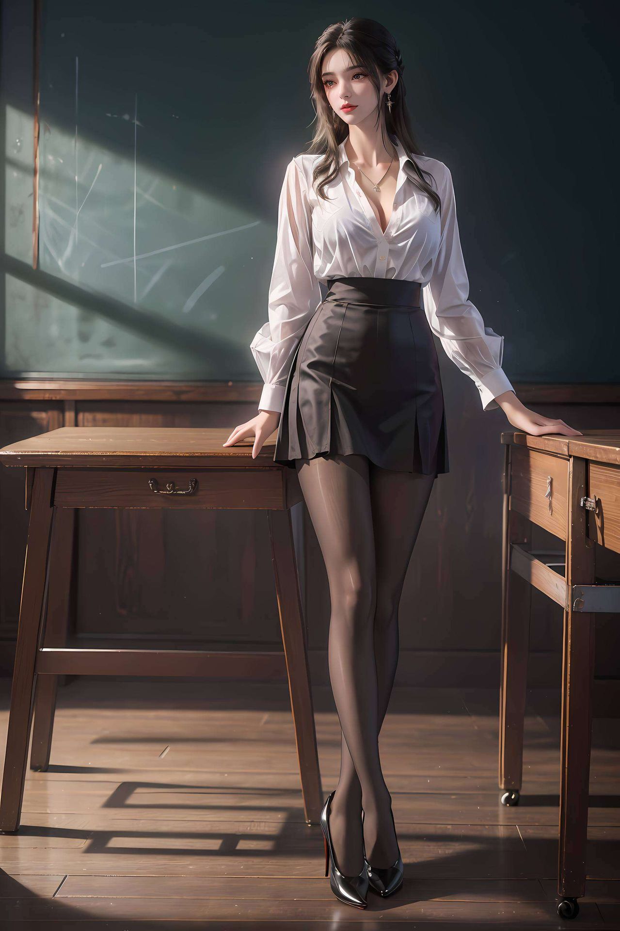 让人沉醉于这份静谧的美她的婉约气质