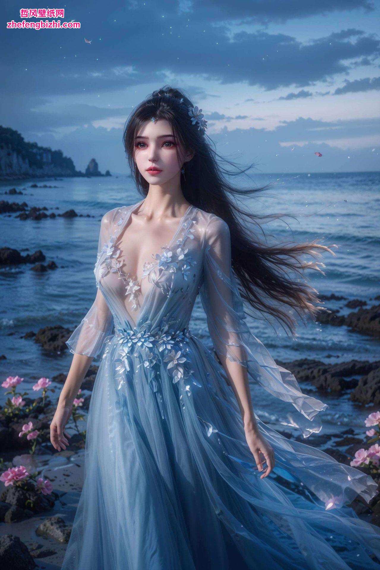 感受AI巧思这款以李慕婉为主题的金属质感IPad壁纸