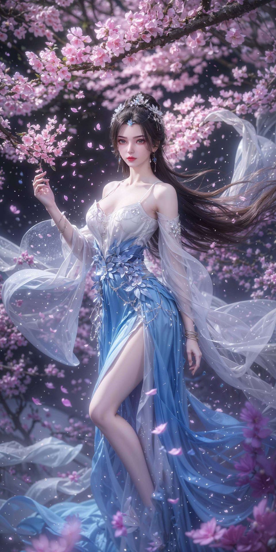 遇见AI绘画的魅力！李慕婉女神竖屏壁纸4K超清画质