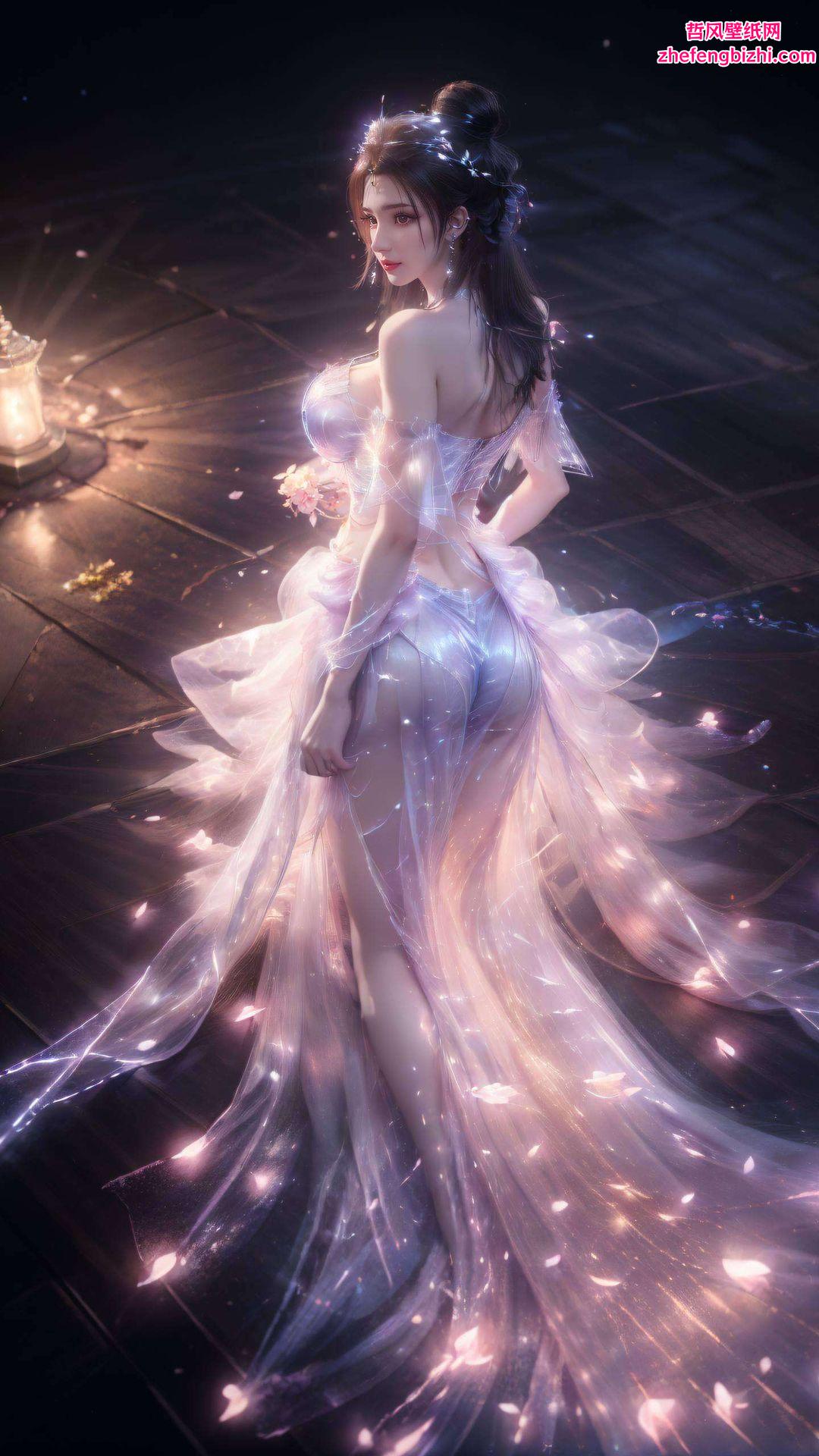 可爱的形象与细腻的画面以李慕婉的绝美形象为主题