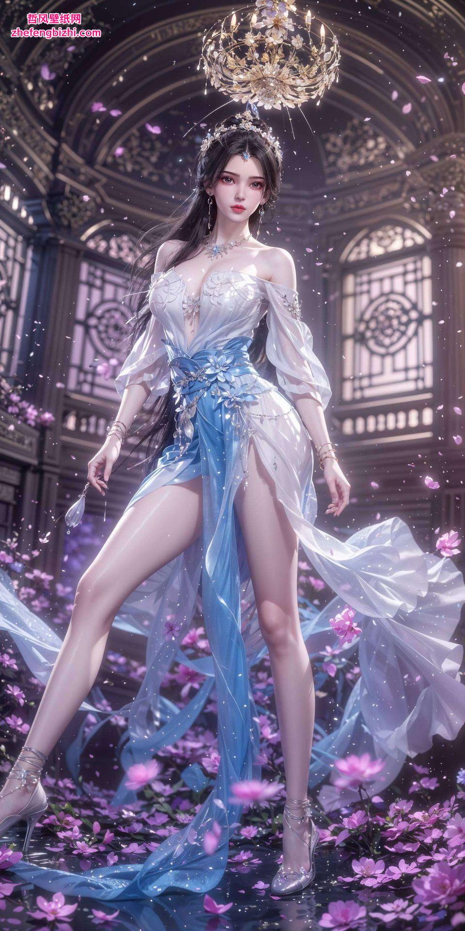 体态优雅鲜明的色彩