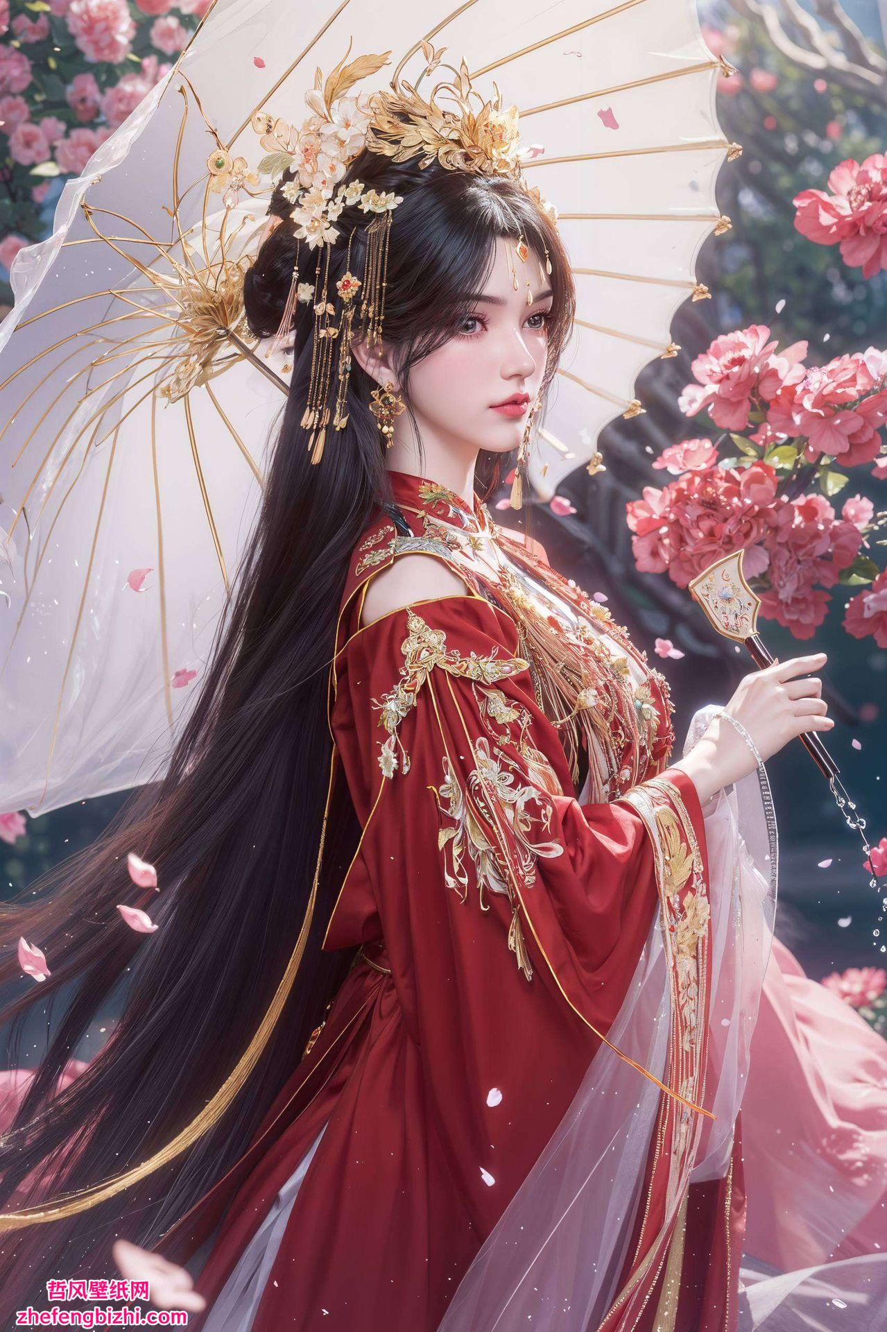 融合了水彩艺术与国漫元素将古典美与现代科技完美结合