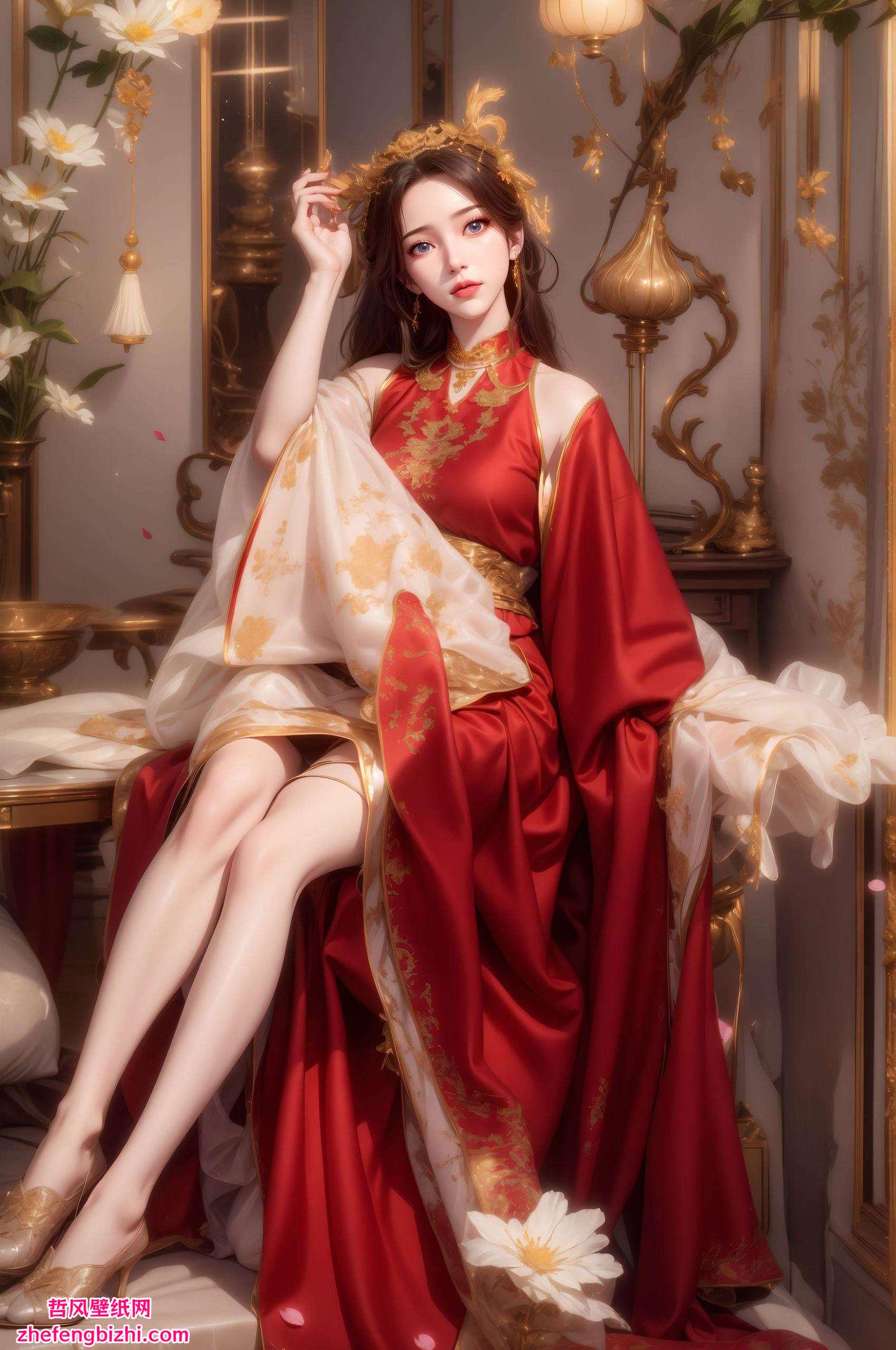 这款高分辨率东方元素iPhone国漫女神壁纸以仙逆4K壁纸李慕婉为主题