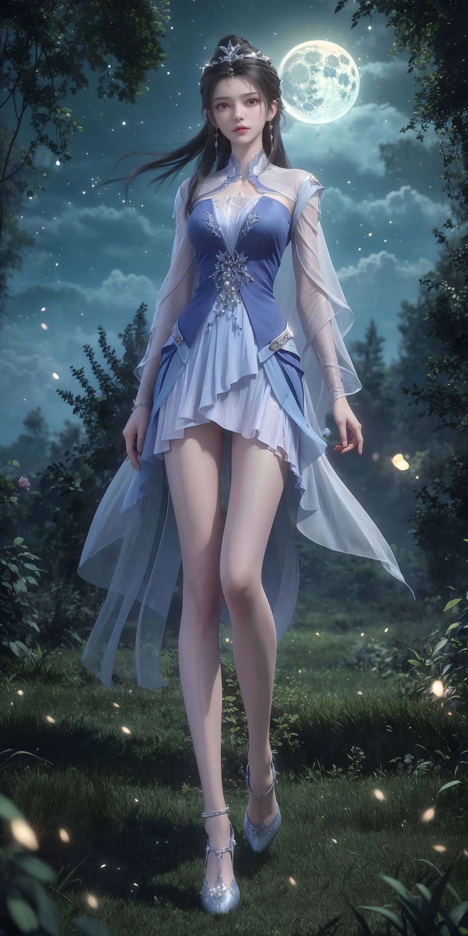 以2560p的清晰度浪漫满屏！王林与李慕婉这对二次元情侣