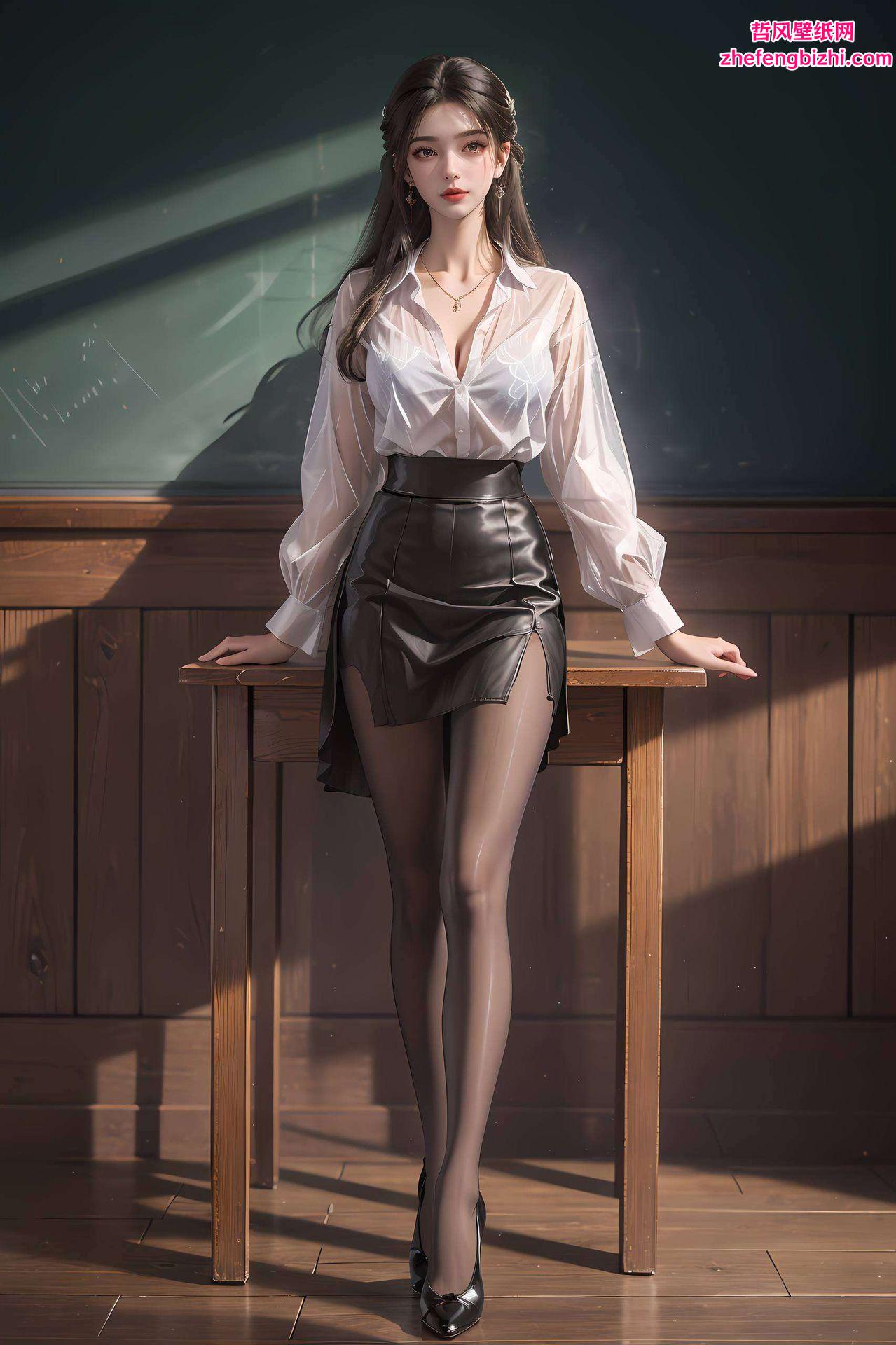 与这位国漫美女共舞在绚烂的花海之中这幅李慕婉壁纸图片以其细腻笔触和惊艳色彩