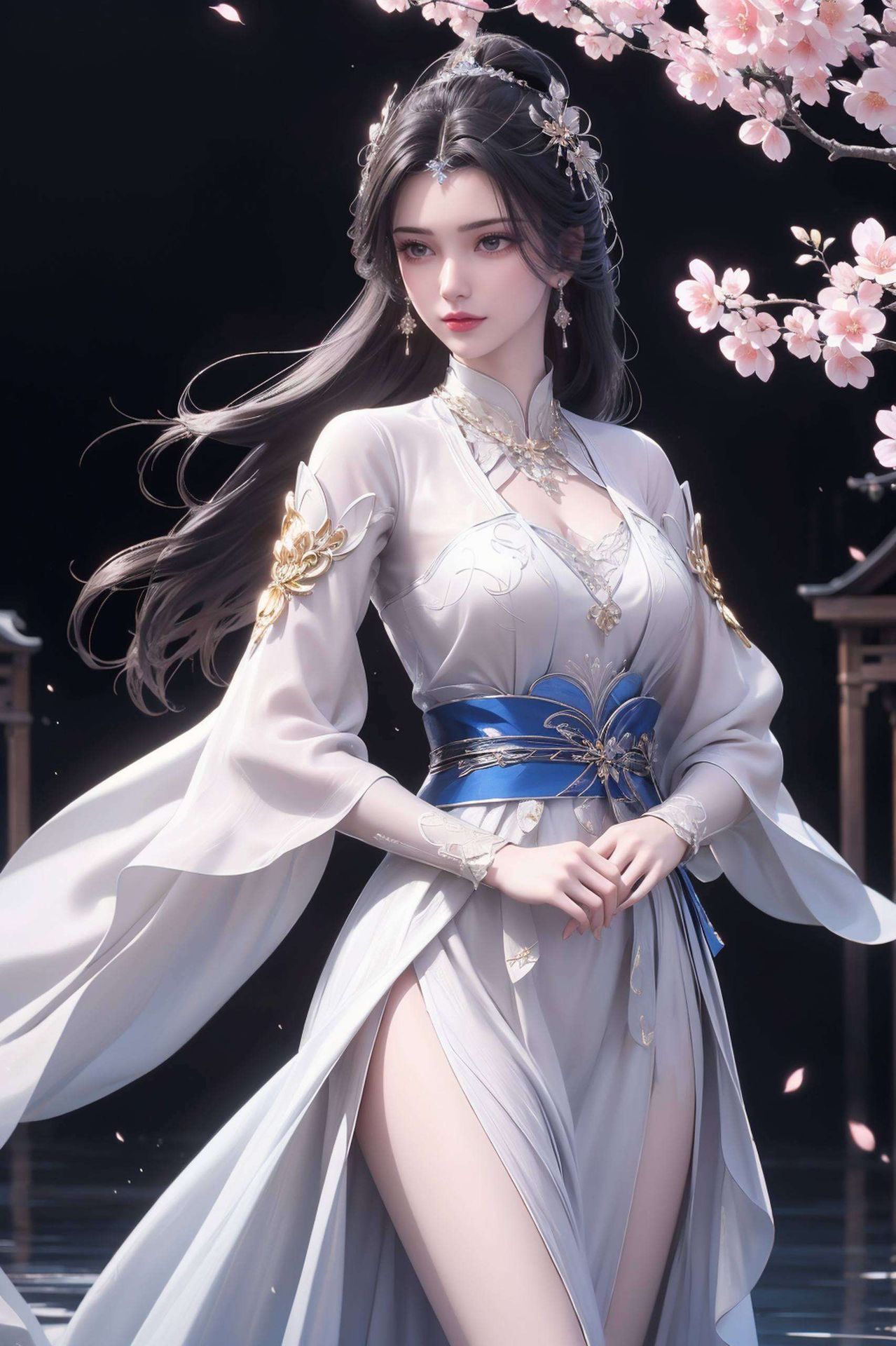 完美诠释了古典与时尚的交融简直棒棒哒！国漫女神的甜美可爱跃然纸上