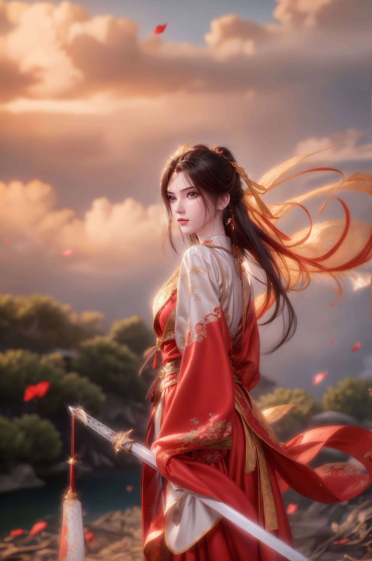 紫色壁纸护眼4K高清动画壁纸神图君李慕婉的最新力作