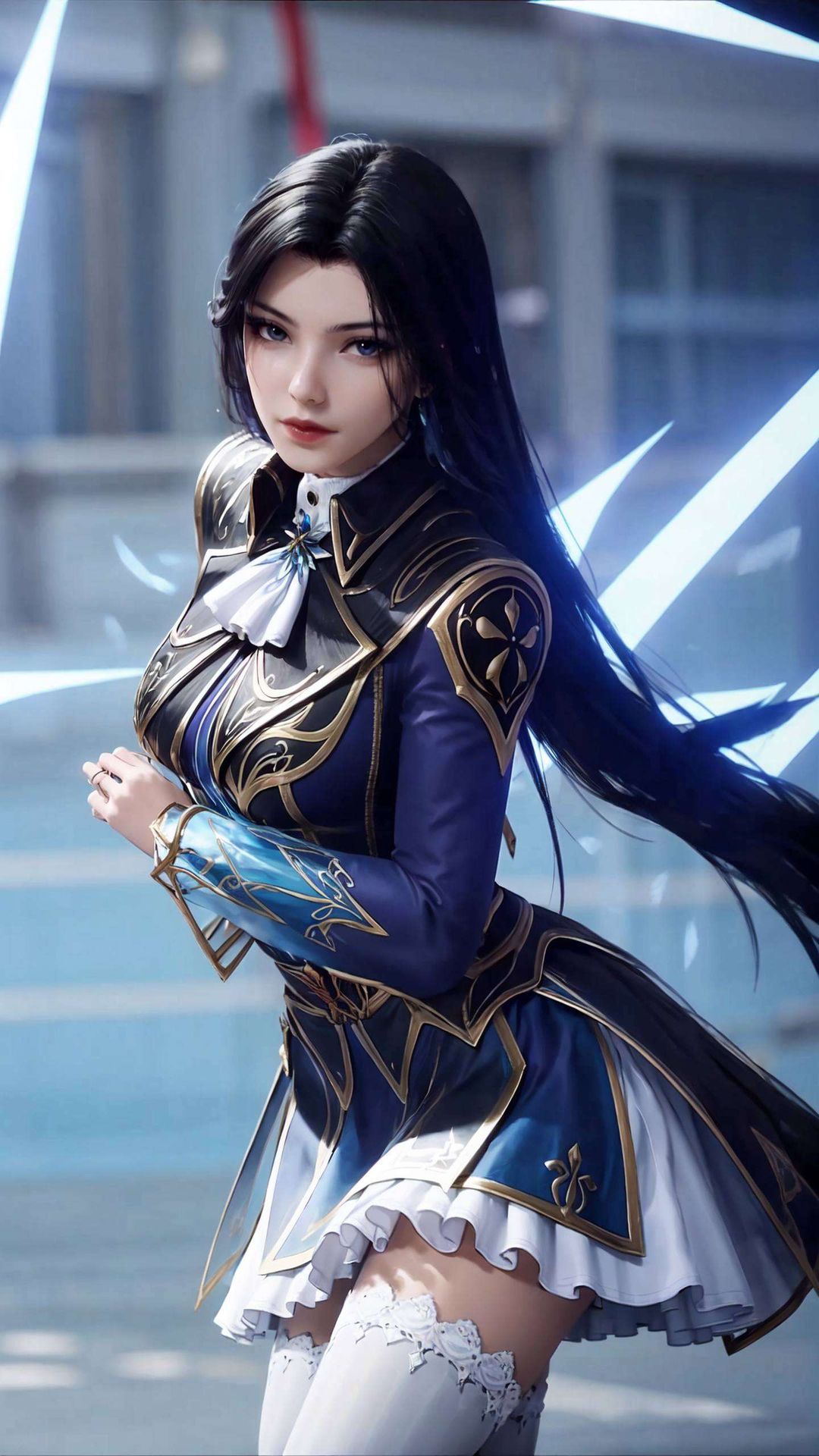 她的眼神如星辰璀璨2K分辨率下