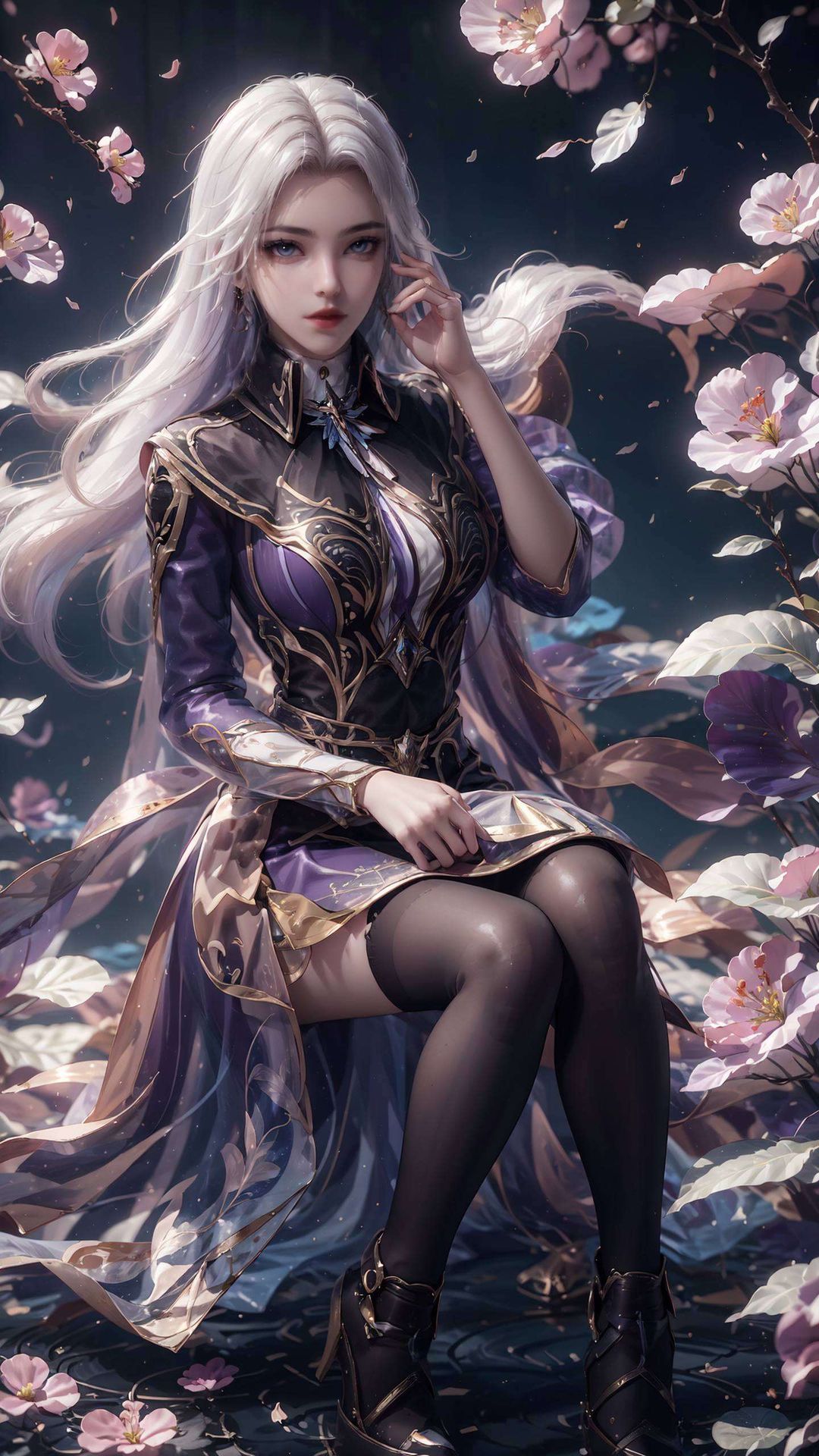 斗罗大陆中的凌落宸让她的倩影在你的电脑桌面上静静绽放