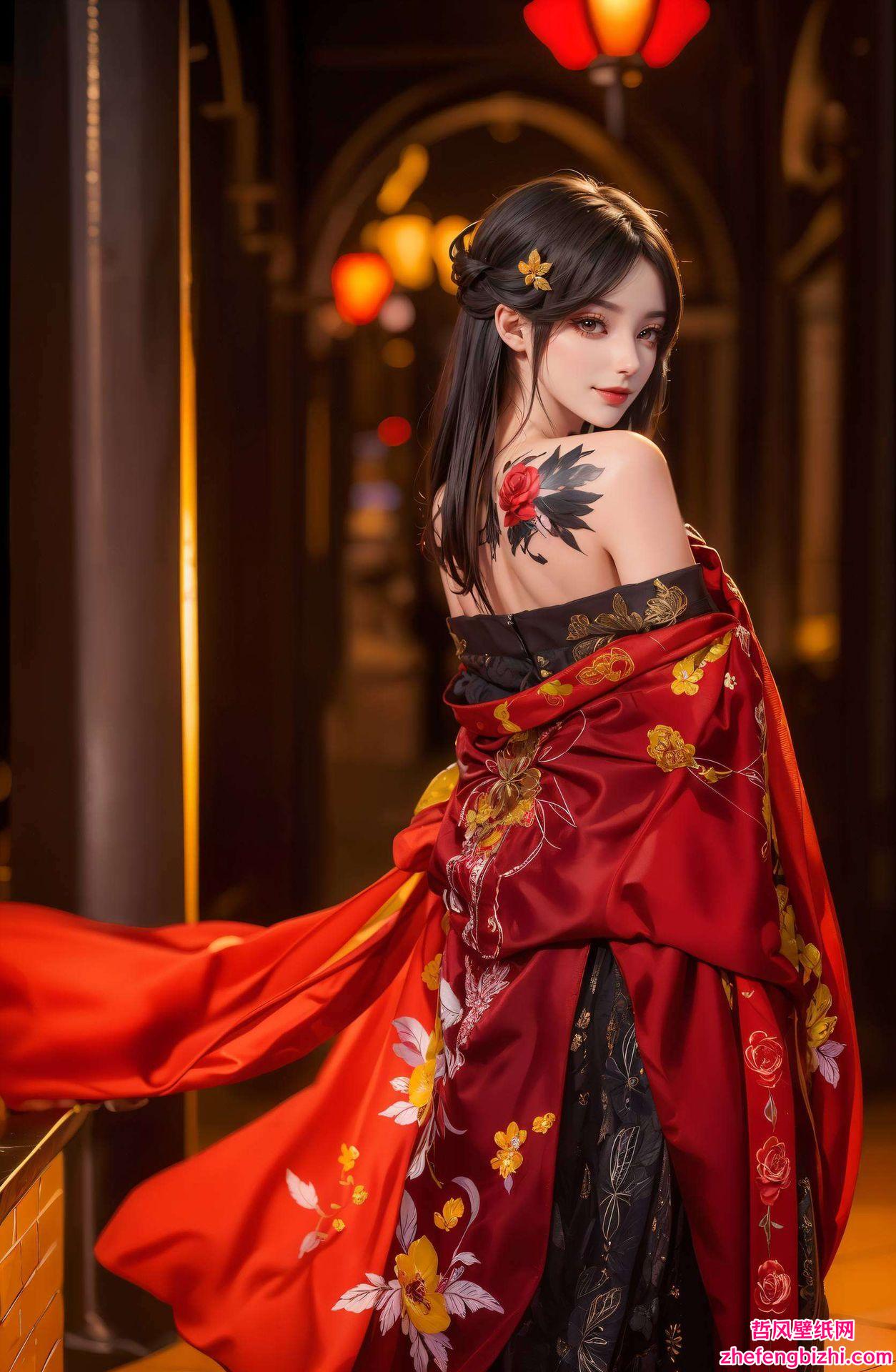 让工作之余也能享受视觉的盛宴仿佛国漫中的美景与美女跃然屏上