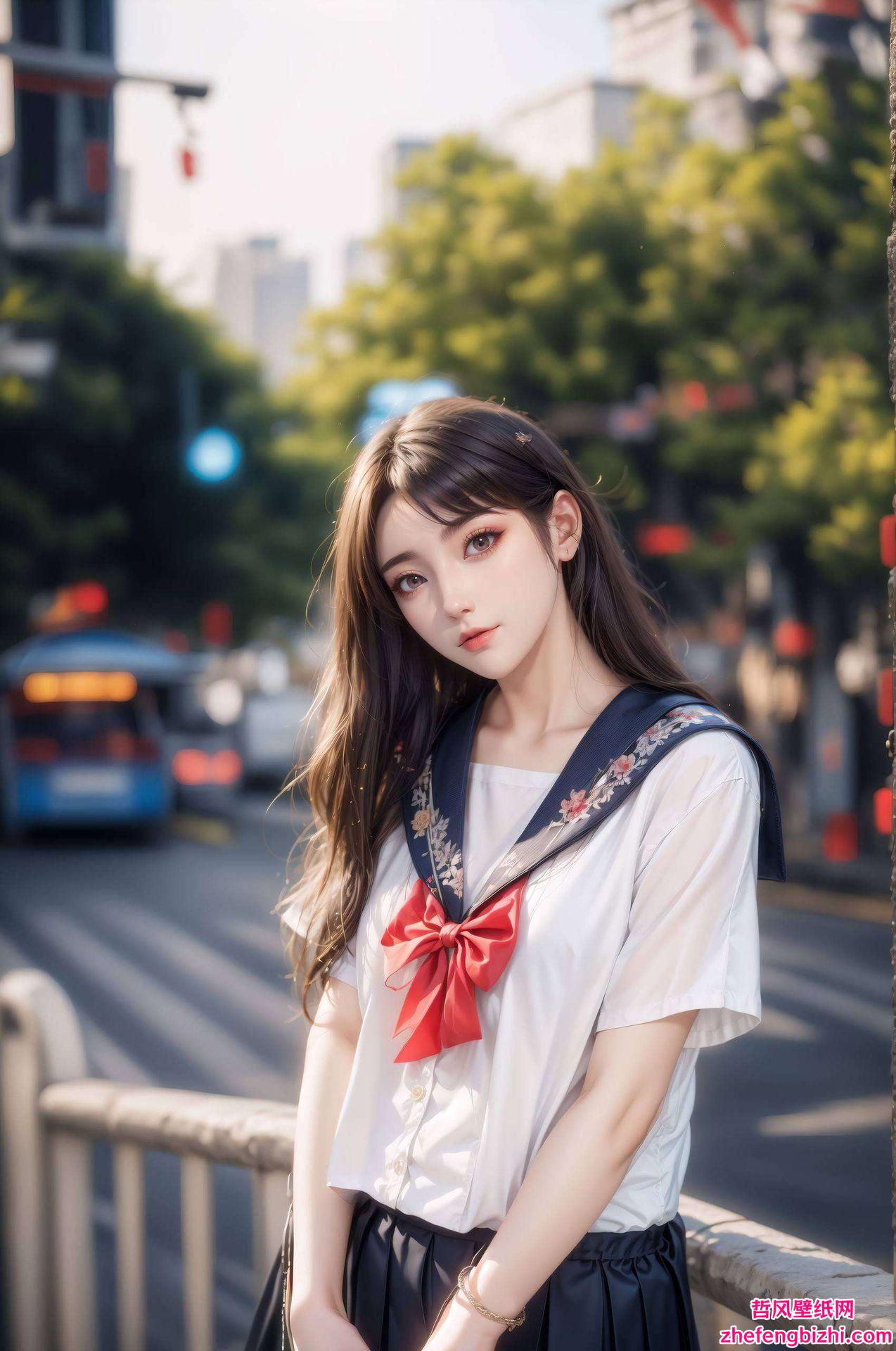 国漫之美尽在这张柳菲壁纸！细腻的线条