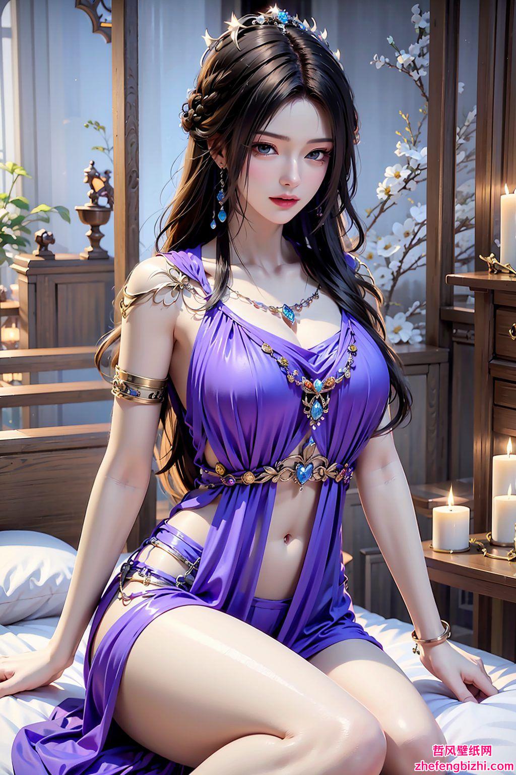 感受国漫之美这款超高清桌布iPhone国漫美女潮图壁纸