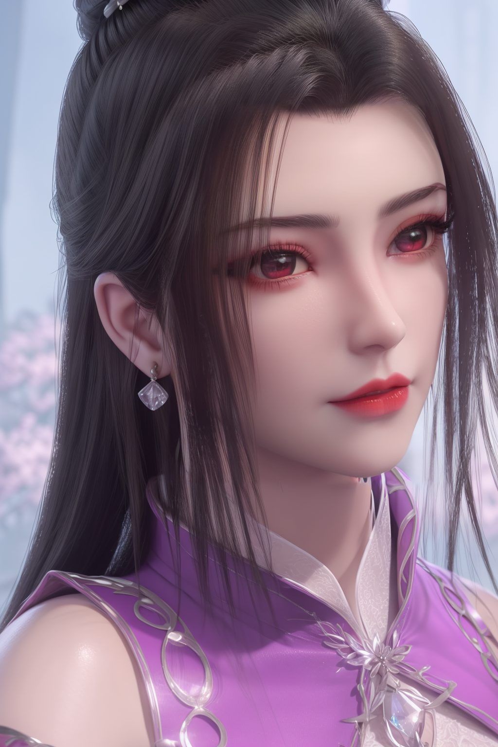 她不仅是国漫的骄傲每一次眼神流转都仿佛藏着千言万语