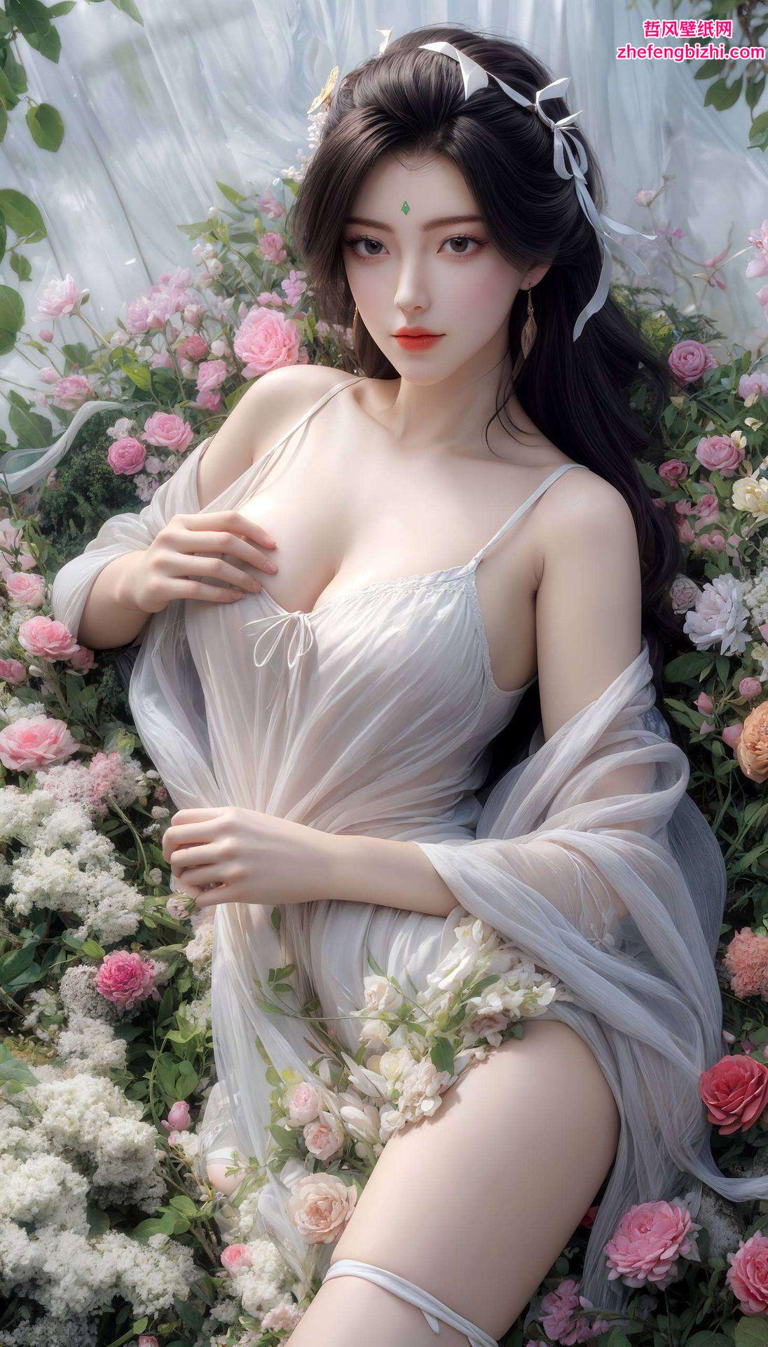 高清竖屏展现精美柳神壁纸绘制国漫之美