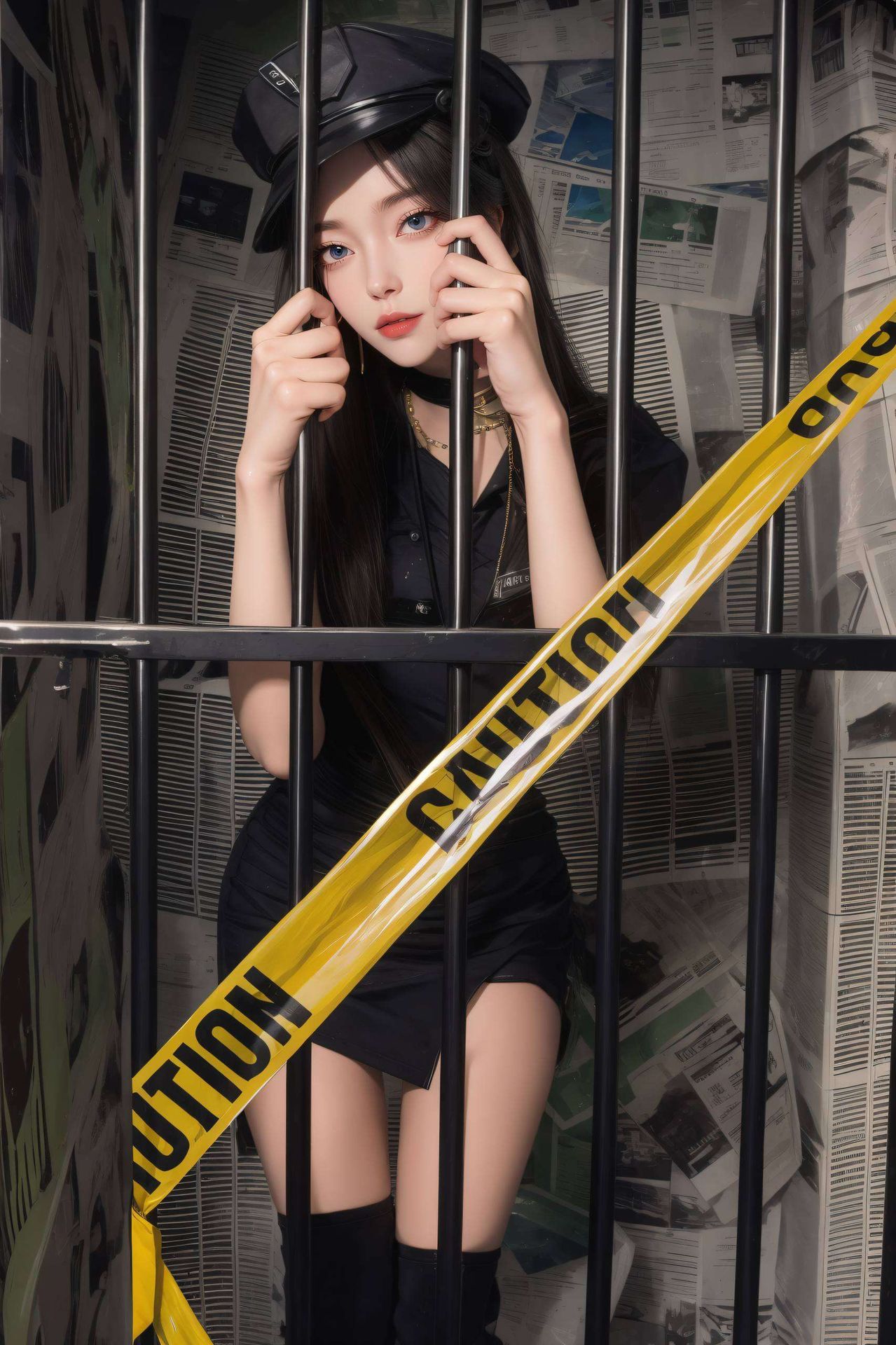 遇见几何风格女神！柳神81集高清壁纸手机壁纸界的国漫美女漫画新篇章