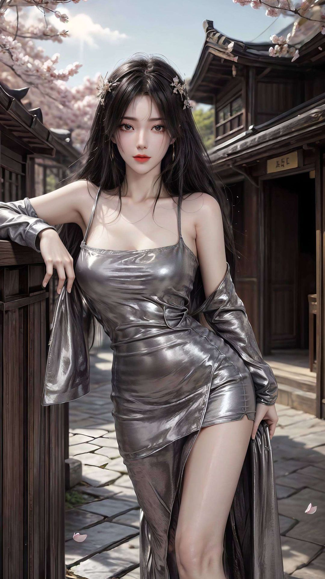 以柳神优雅神态为灵感这款4K高清国漫美女壁纸