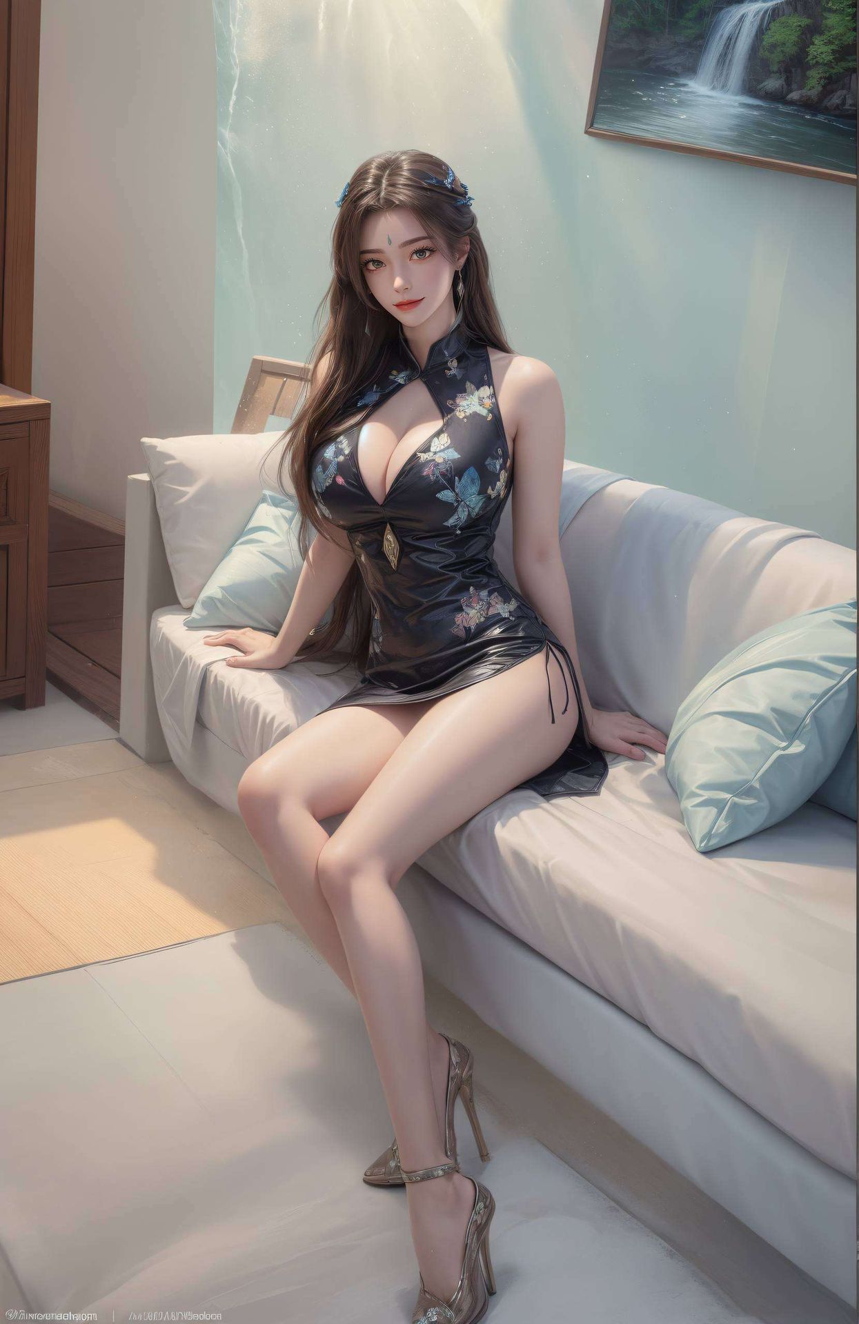 这款软件精选波西米亚风格的电脑国漫美女壁纸高清画质让你仿佛置身于动漫的梦幻世界