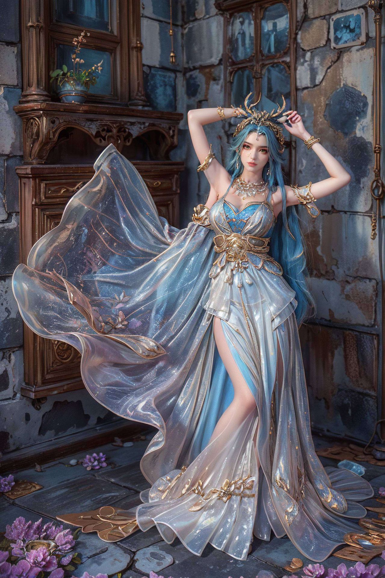 她是国漫的骄傲为你的桌面带来别样的视觉盛宴