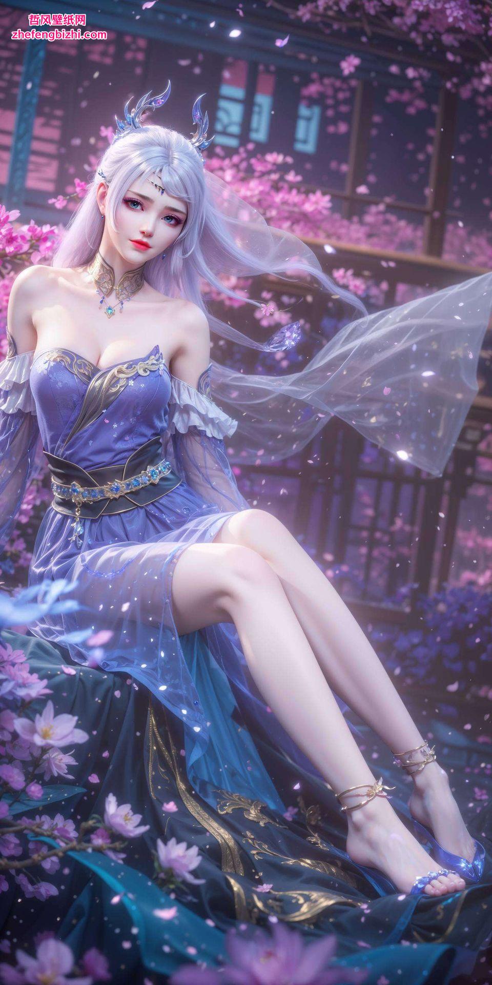 遇见洛璃——这位4K壁纸中的国漫女神探索国漫之美