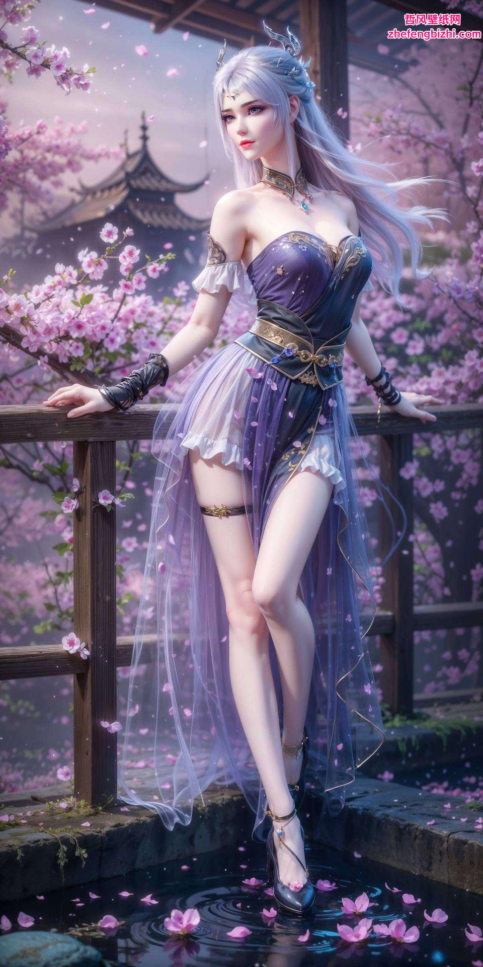 在洛璃的手机壁纸折叠屏上每当屏幕轻启