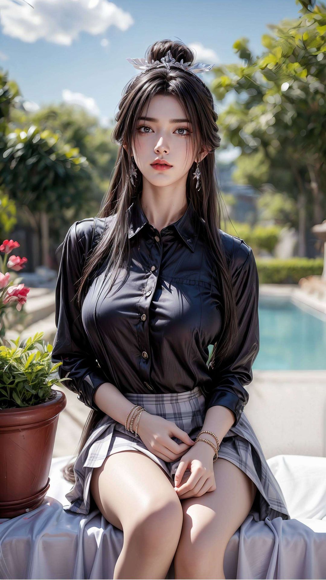 陆雪琪壁纸合集带你领略静态与动态的交融抽象线条勾勒出2560p的超清画质