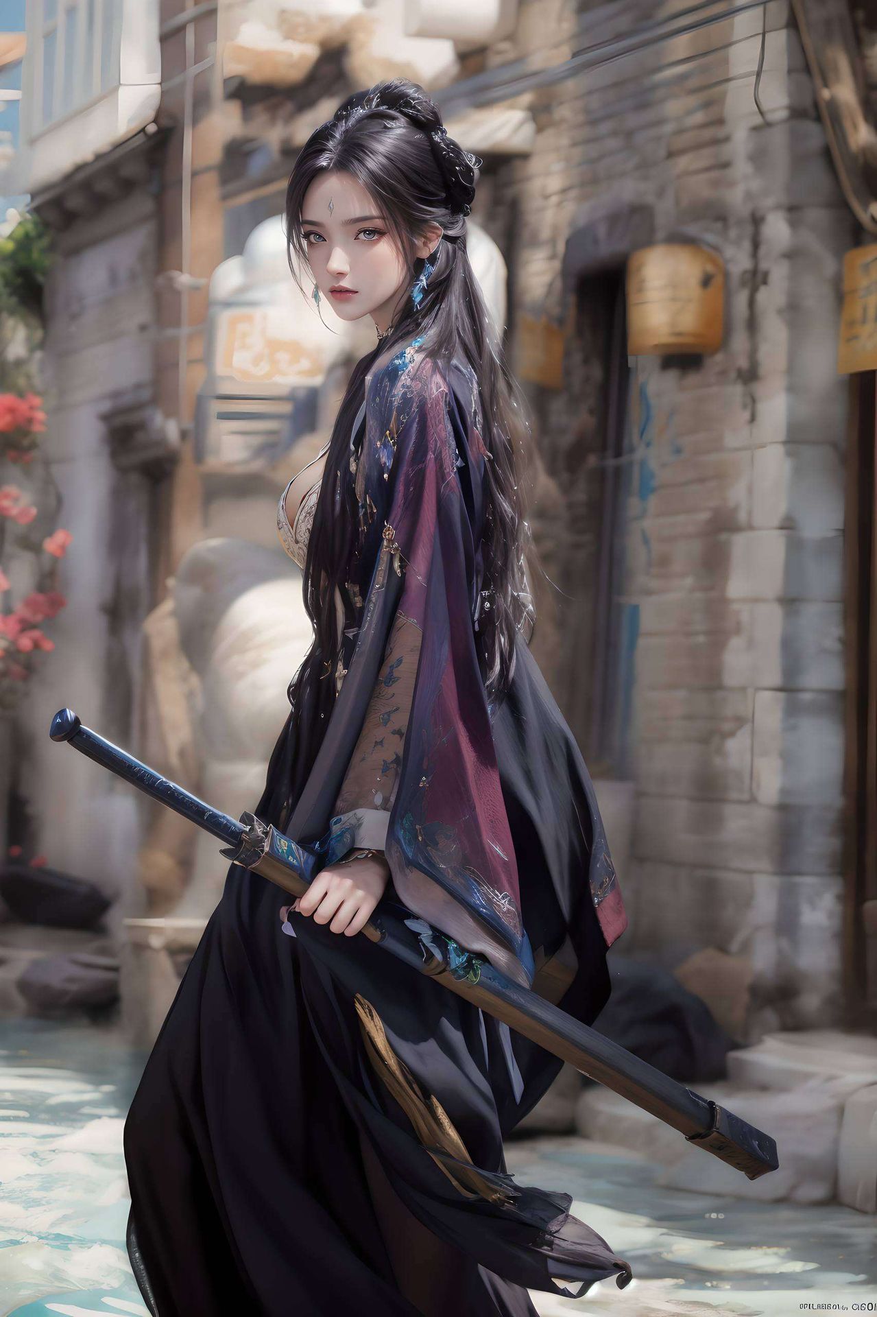 为你的ipad添上一抹国漫风情捕捉了她的灵动眼神与柔美身姿