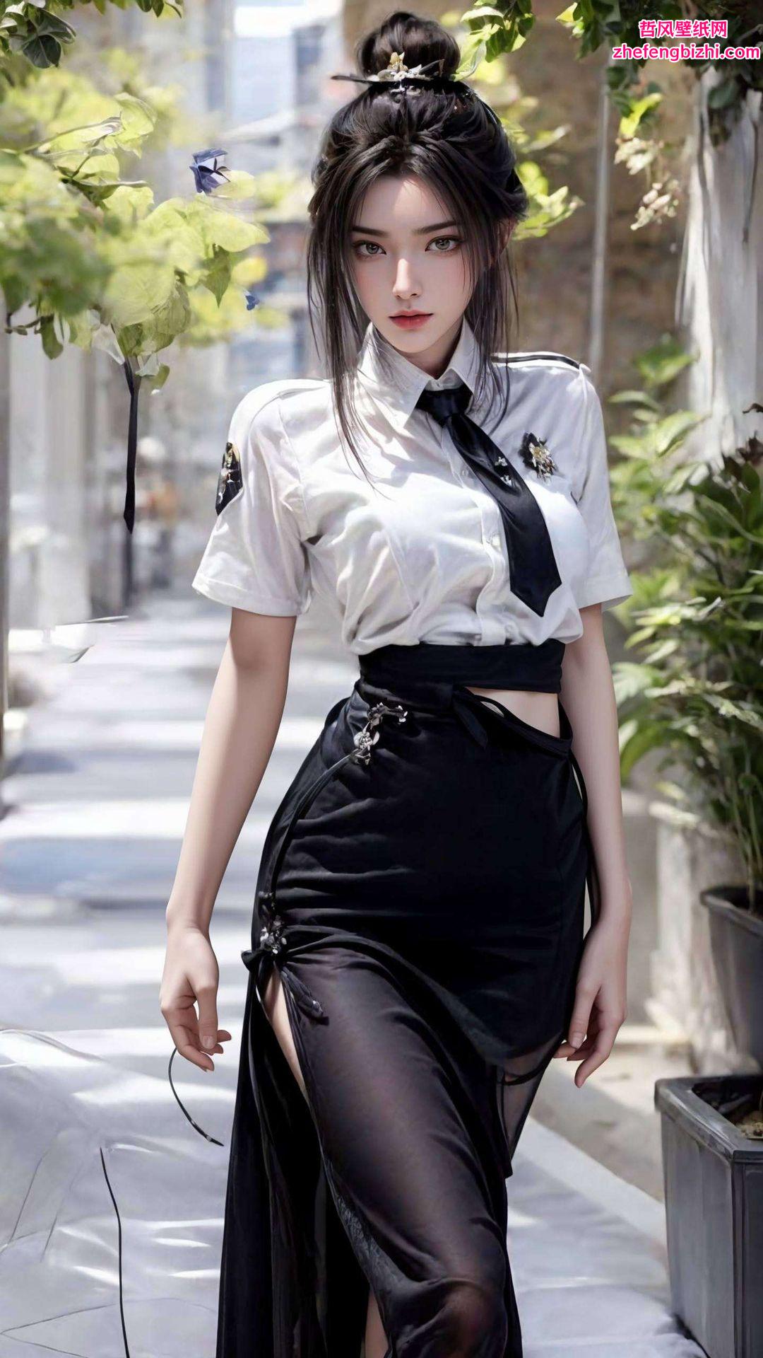 这款竖屏设计的可爱壁纸不仅护眼无忧