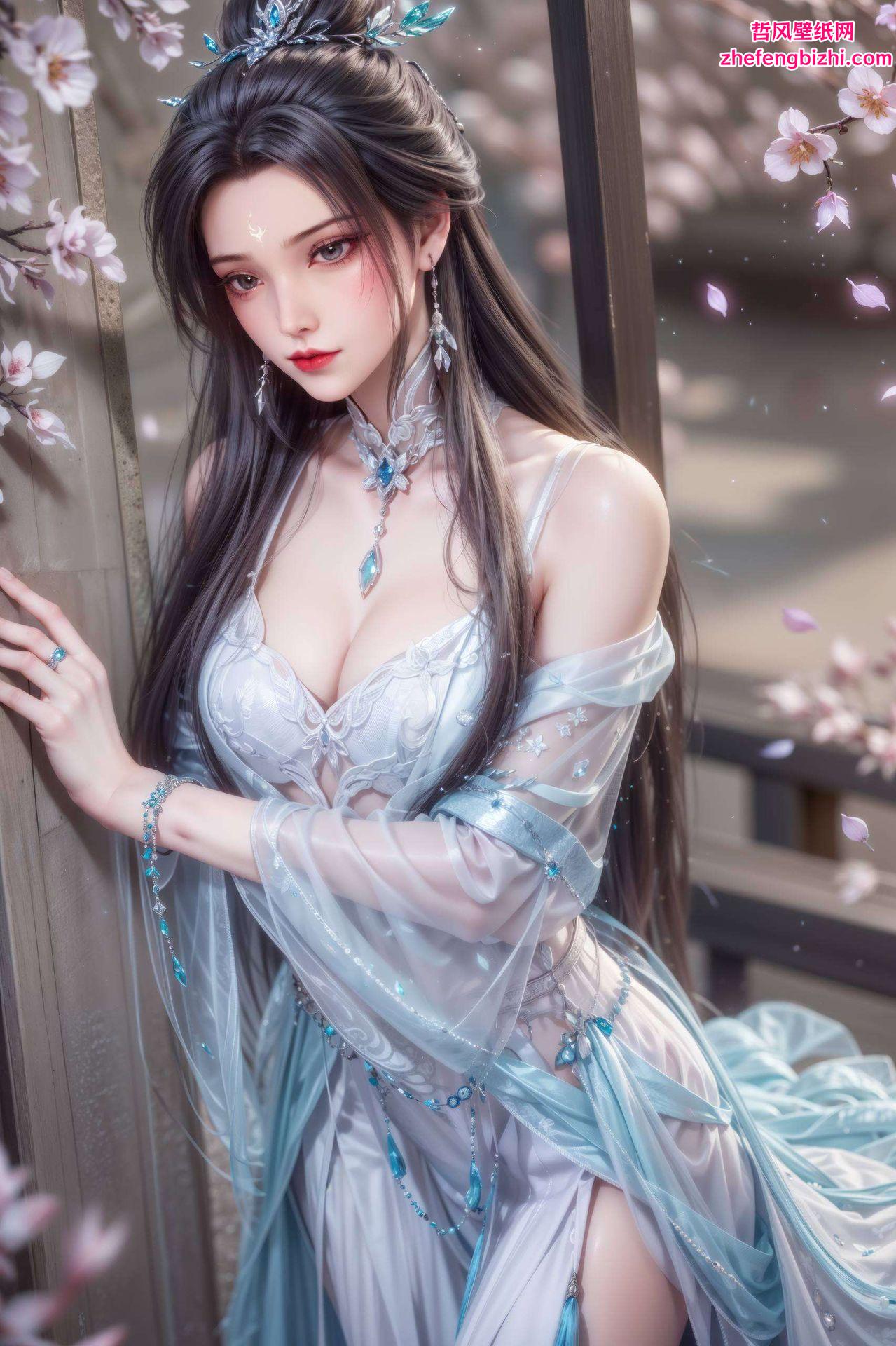让人一眼难忘陆雪琪的超美壁纸犹如国漫界的一颗璀璨明珠