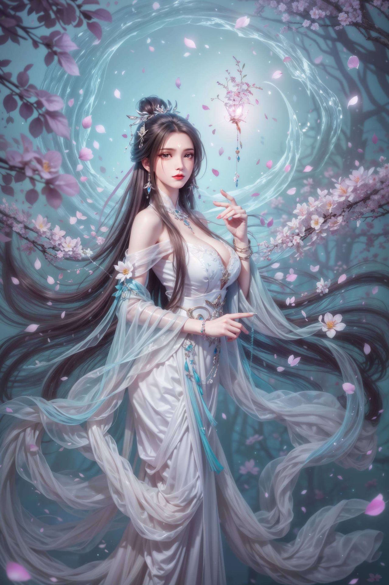 那个诛仙世界中的清冷仙子不仅美得令人心醉