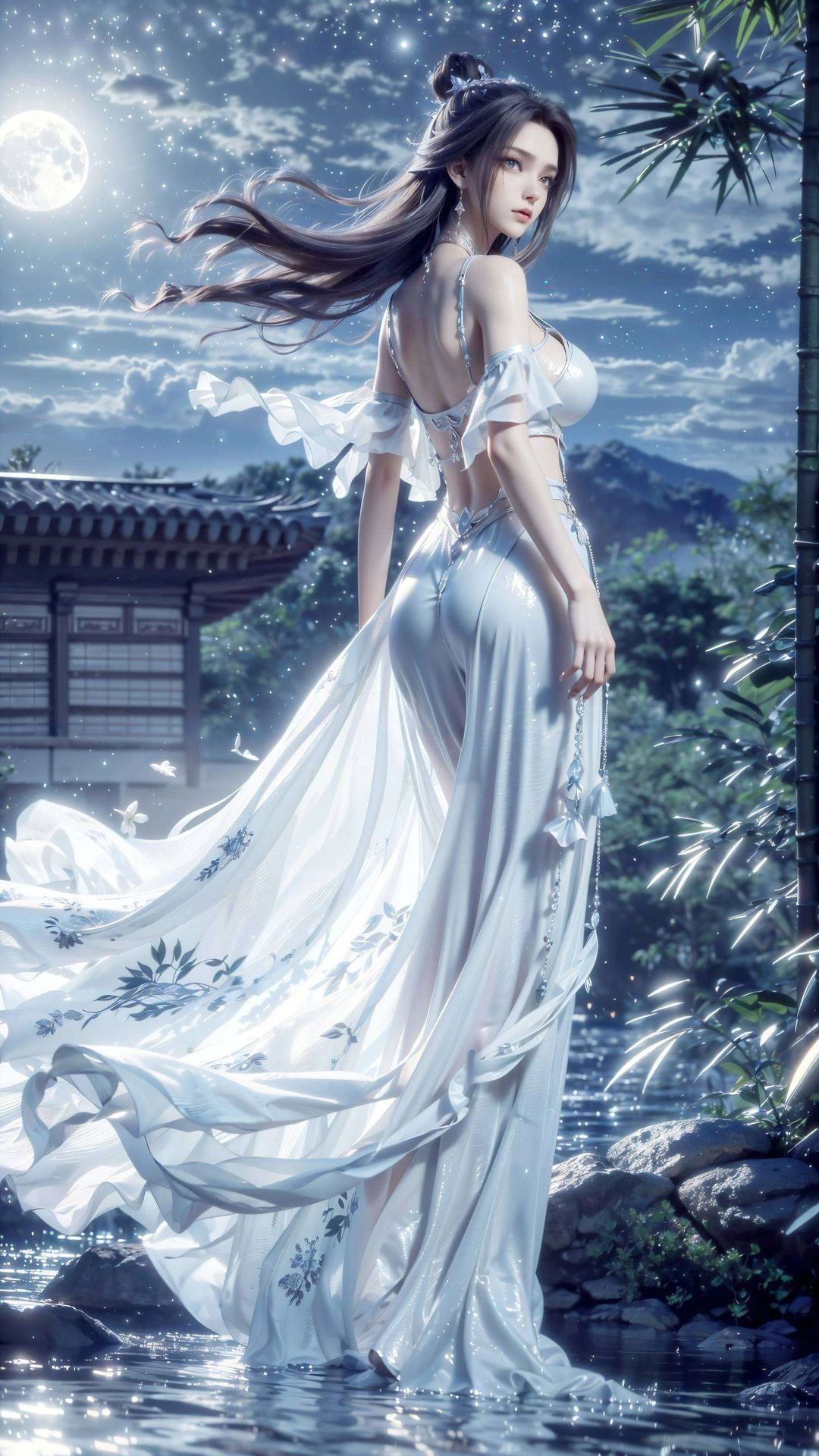 陆雪琪将古典韵味与现代科技完美融合