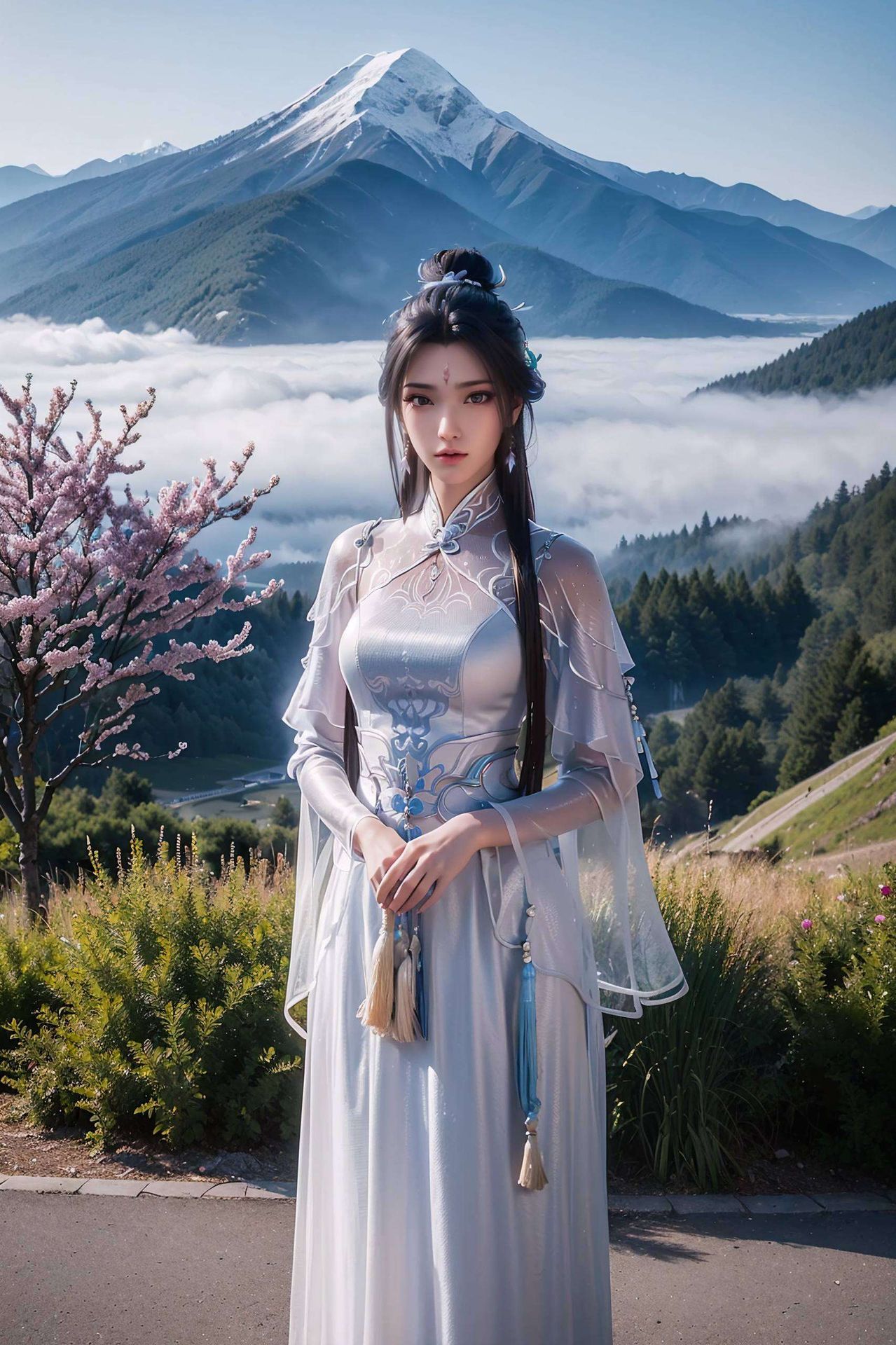 与壁纸上的人物一同漫步在奇幻的诛仙世界仿佛能感受到那股仙侠气息