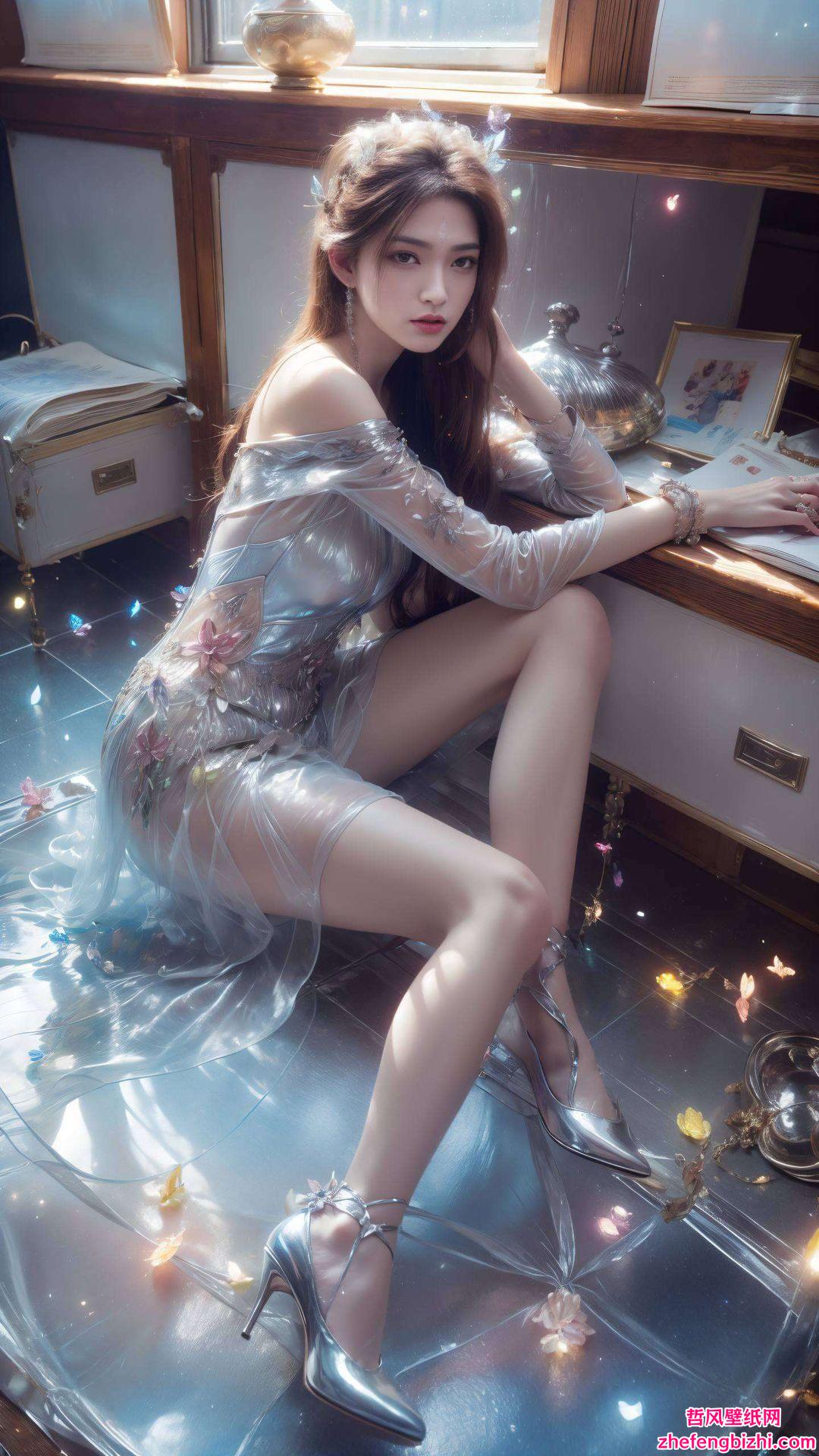 以国漫之光诛仙中的陆雪琪为灵感打造这款超高清4K壁纸