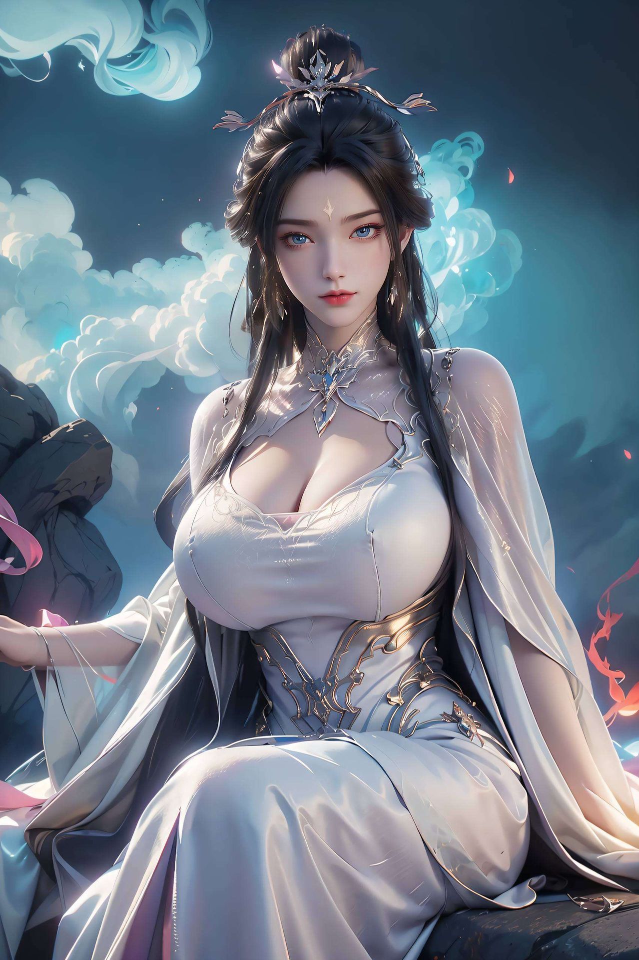 仿佛随时准备破空而去以国漫之光诛仙2中的陆雪琪为灵感