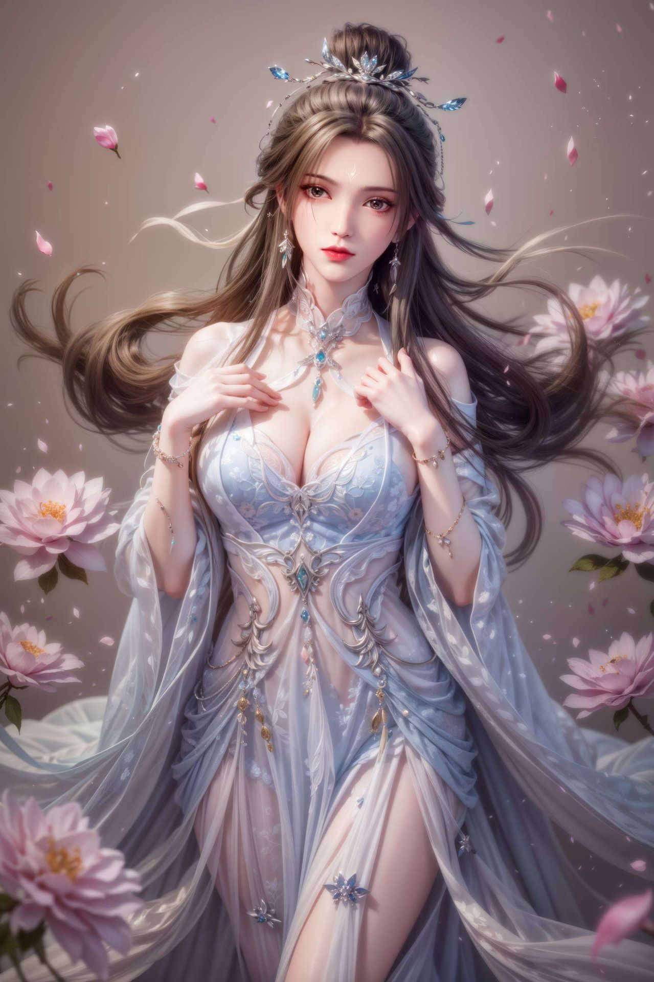 感受美女与科技的完美融合国漫女神陆雪琪翩翩起舞