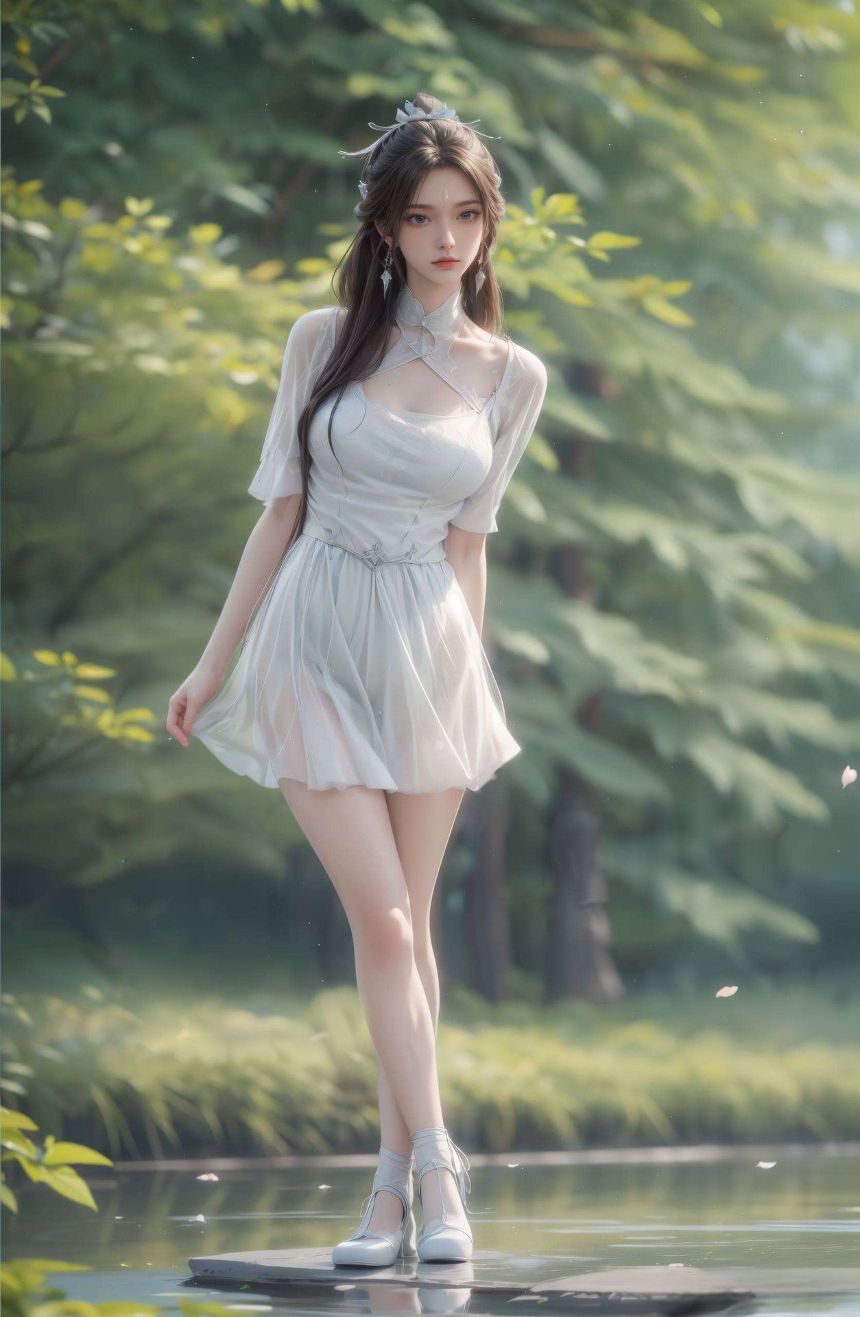 细节之处更显精致眼神坚定