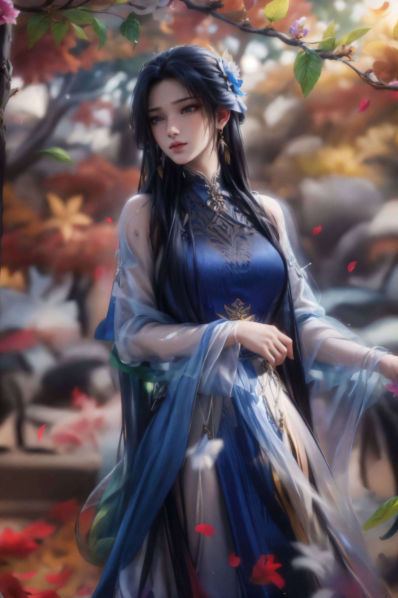 这款AI壁纸护眼安卓神器陆雪琪