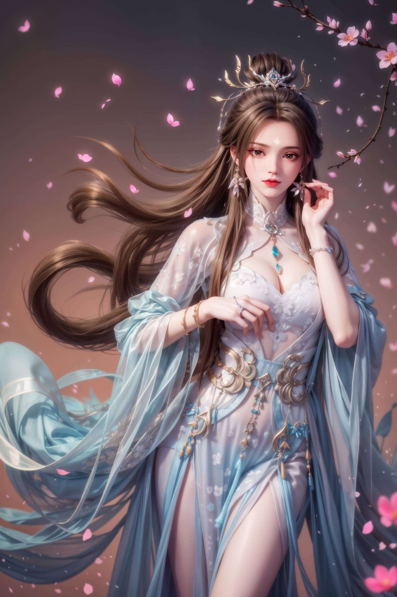 壁纸里的灵动世界——专为iPad量身打造的陆雪琪全屏壁纸让你的桌面瞬间化为仙侠江湖