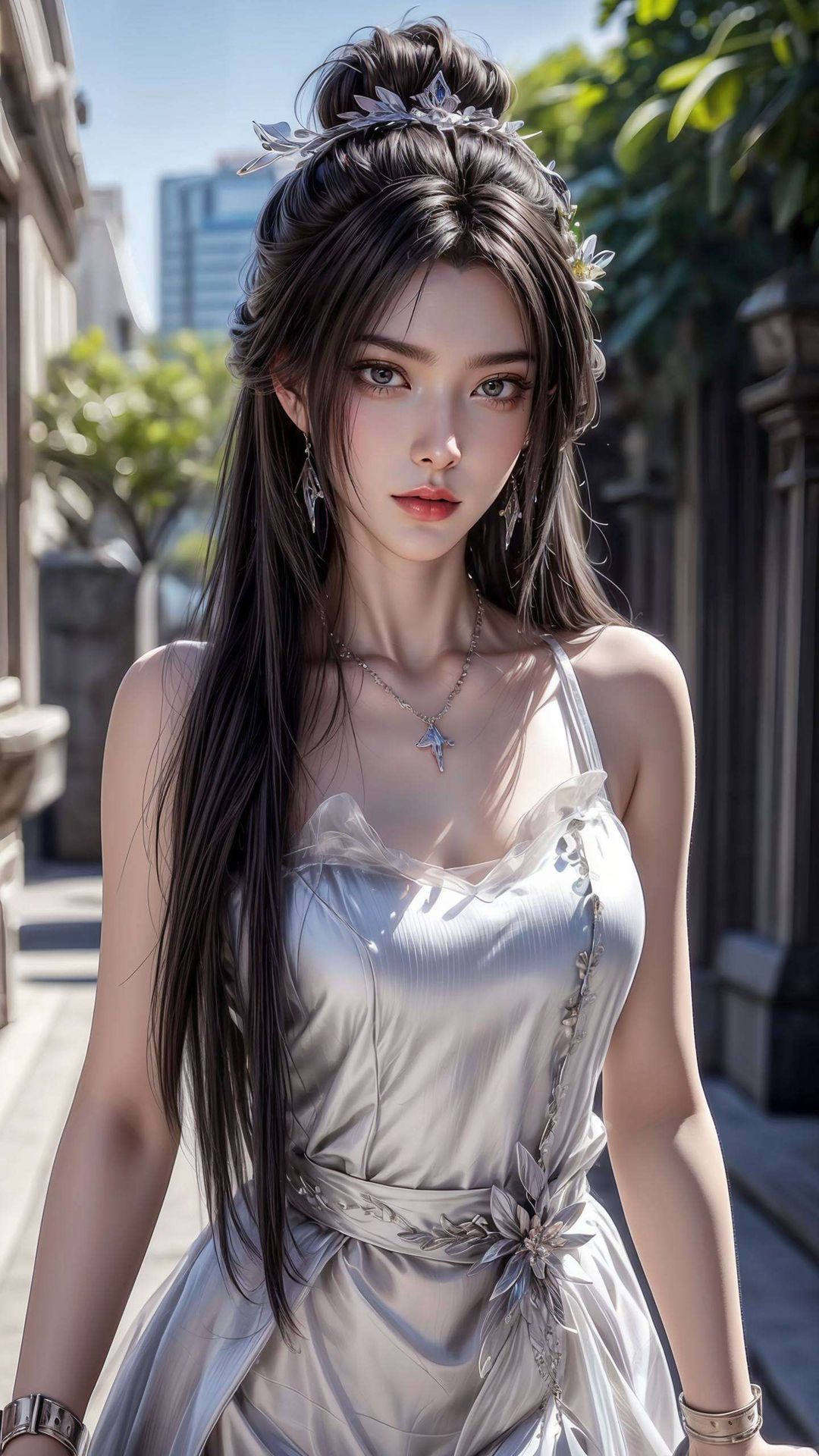 她的剑舞翩翩4K高清漫画壁纸