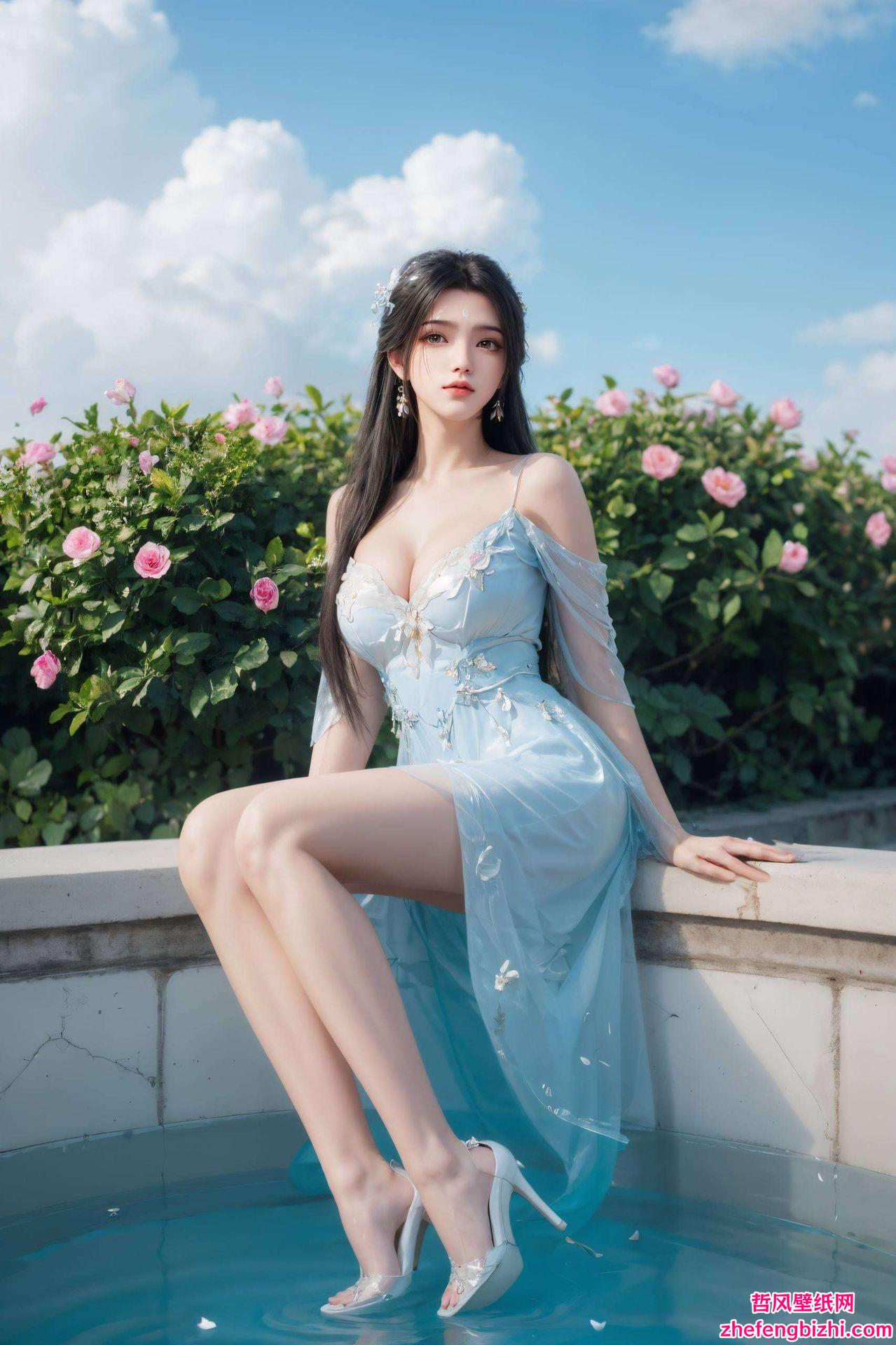 让陆雪琪的绝世容颜与古典气质跃然屏上东方元素与现代审美完美融合