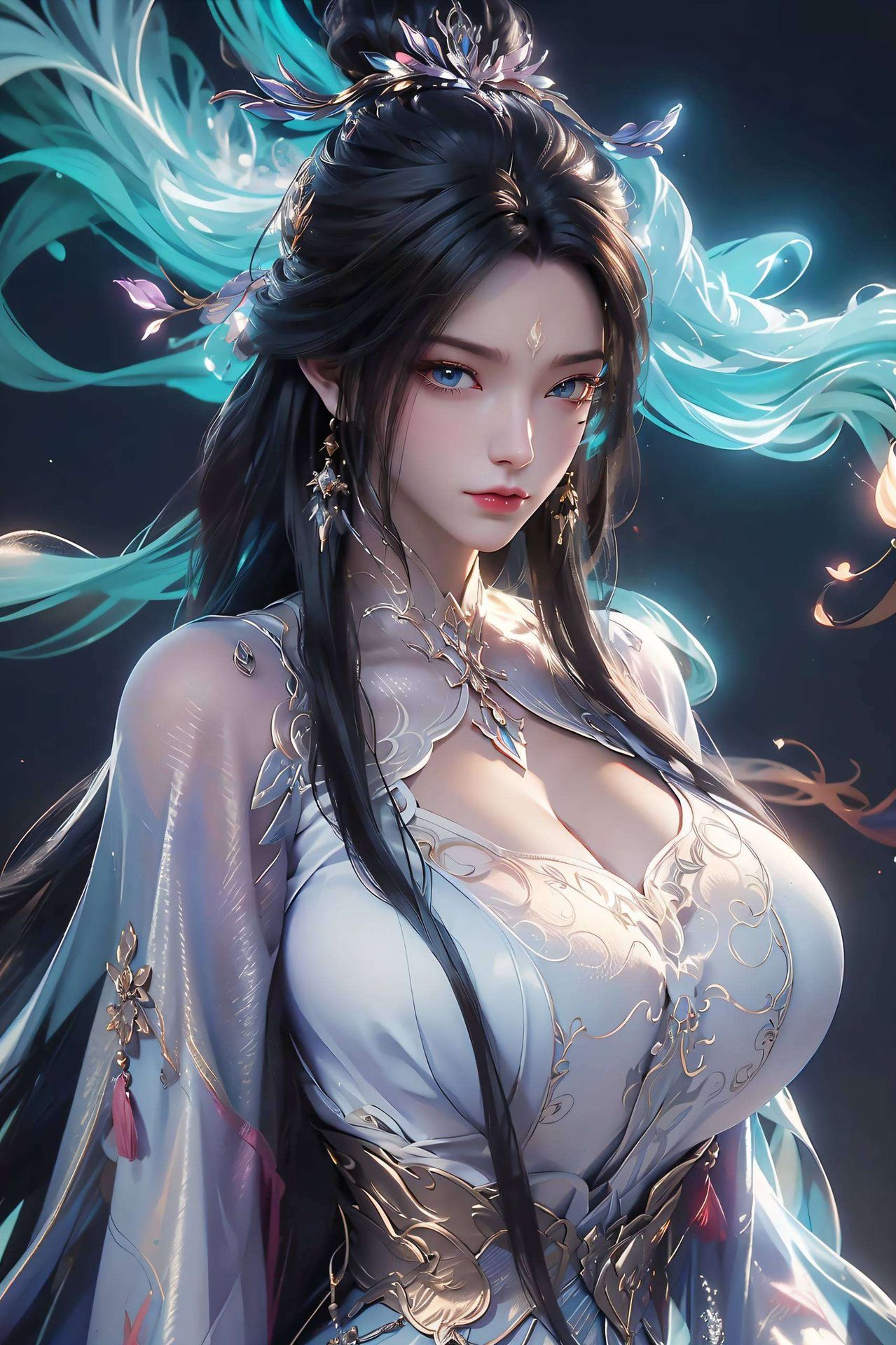 这款电脑壁纸不仅展现了角色的优雅气质陆雪琪的美图如梦似幻