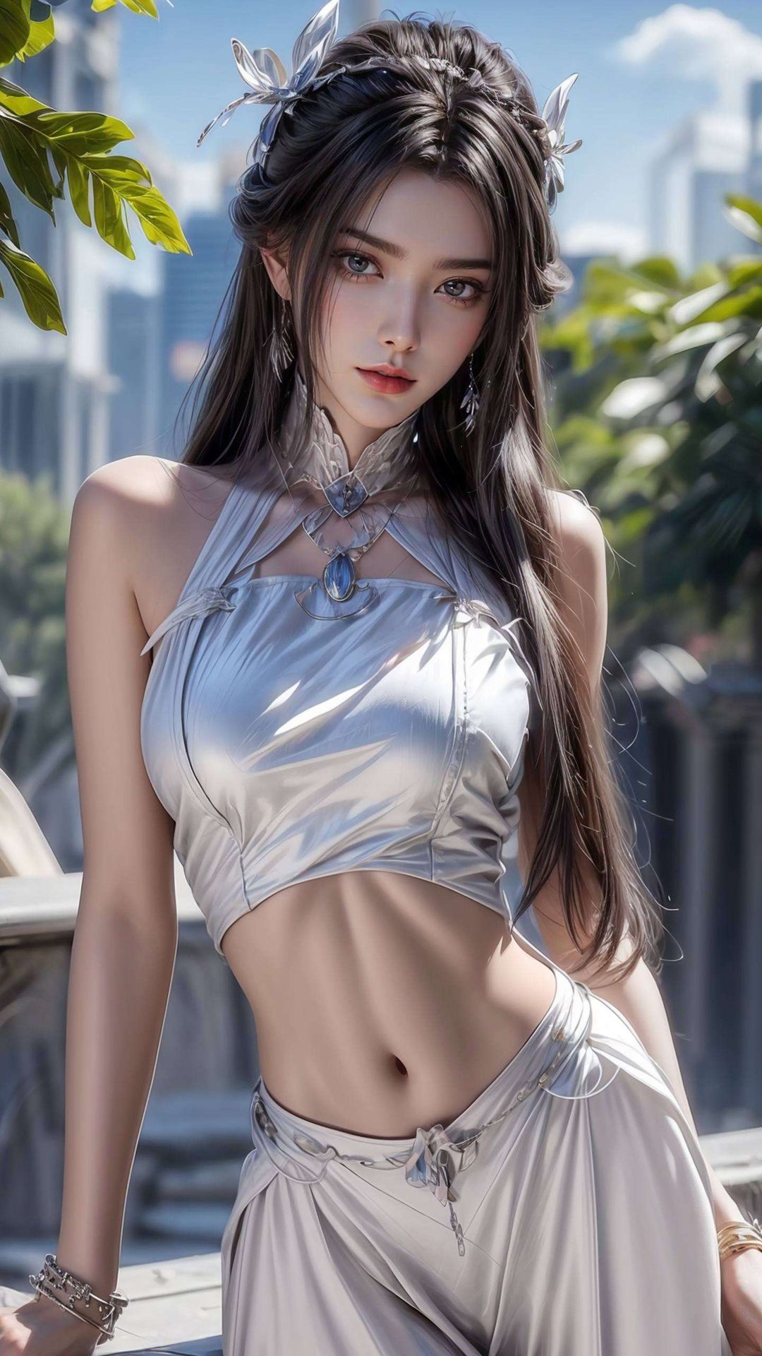 那位国漫中的御姐为你的电脑桌面增添一抹不凡的国漫风情