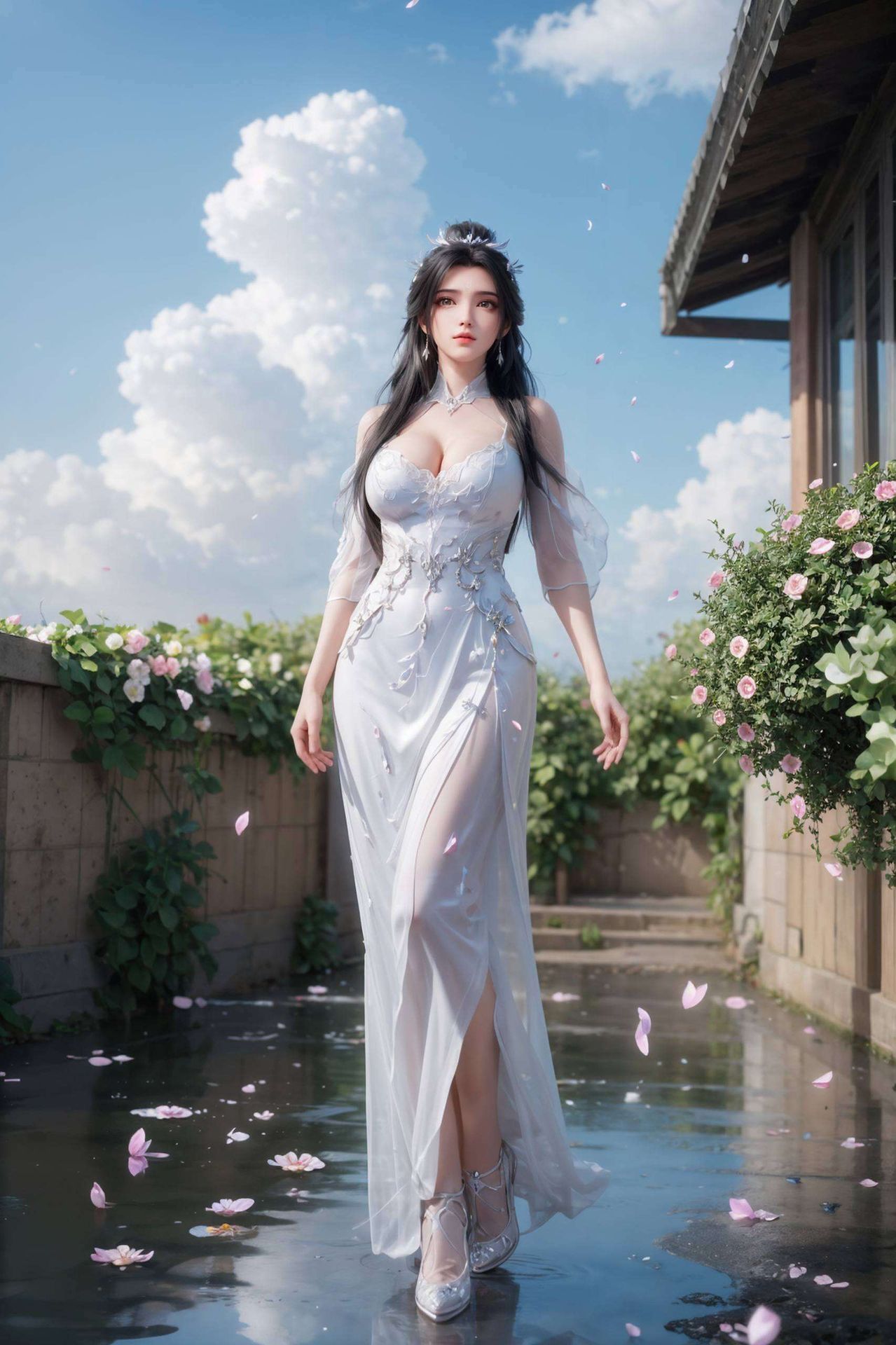 美眸含笑陆雪琪